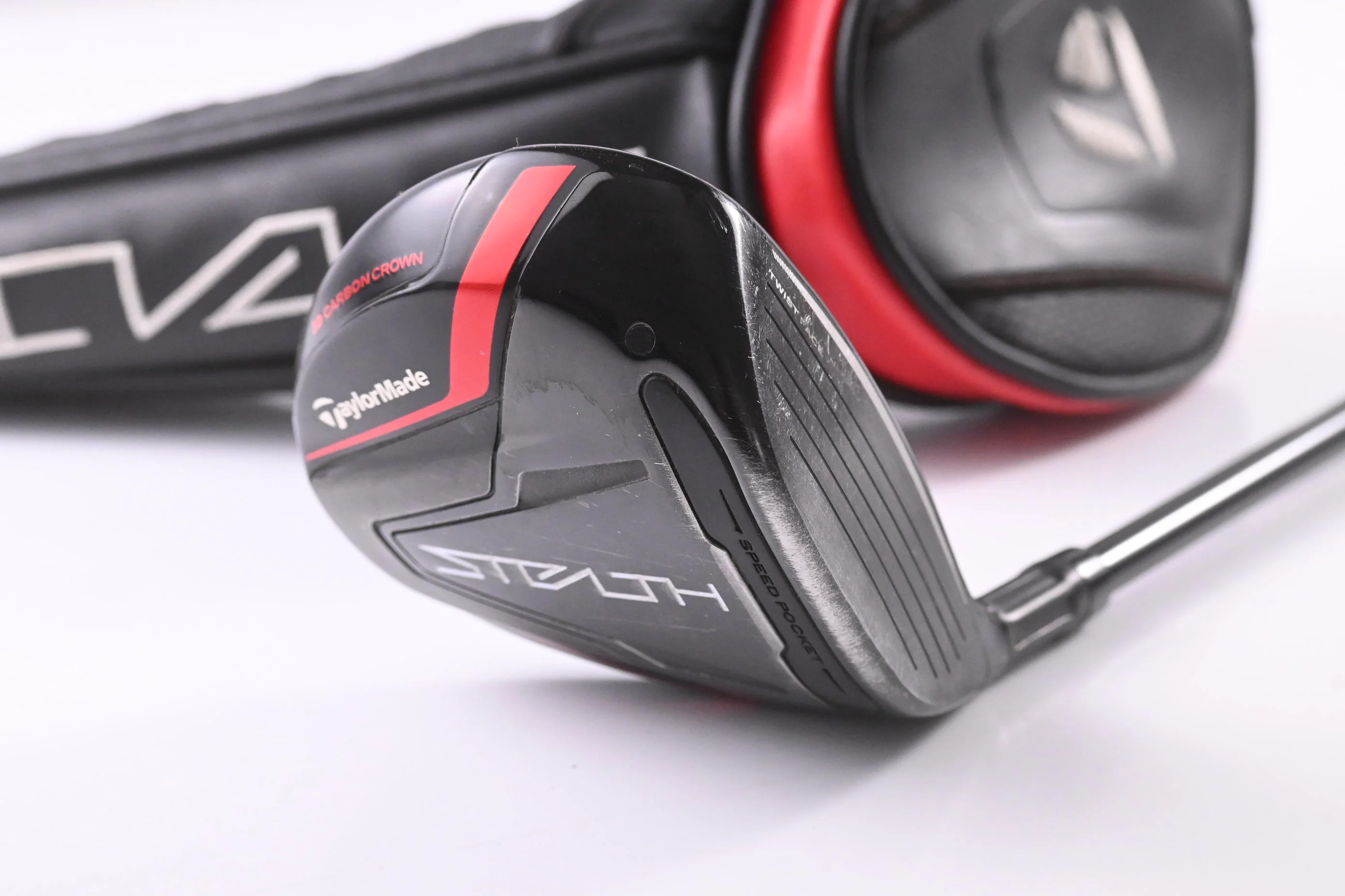 Taylormade Stealth #3HL Wood / 16.5 Degree / Stiff Flex Fujikura Ventus Red 6