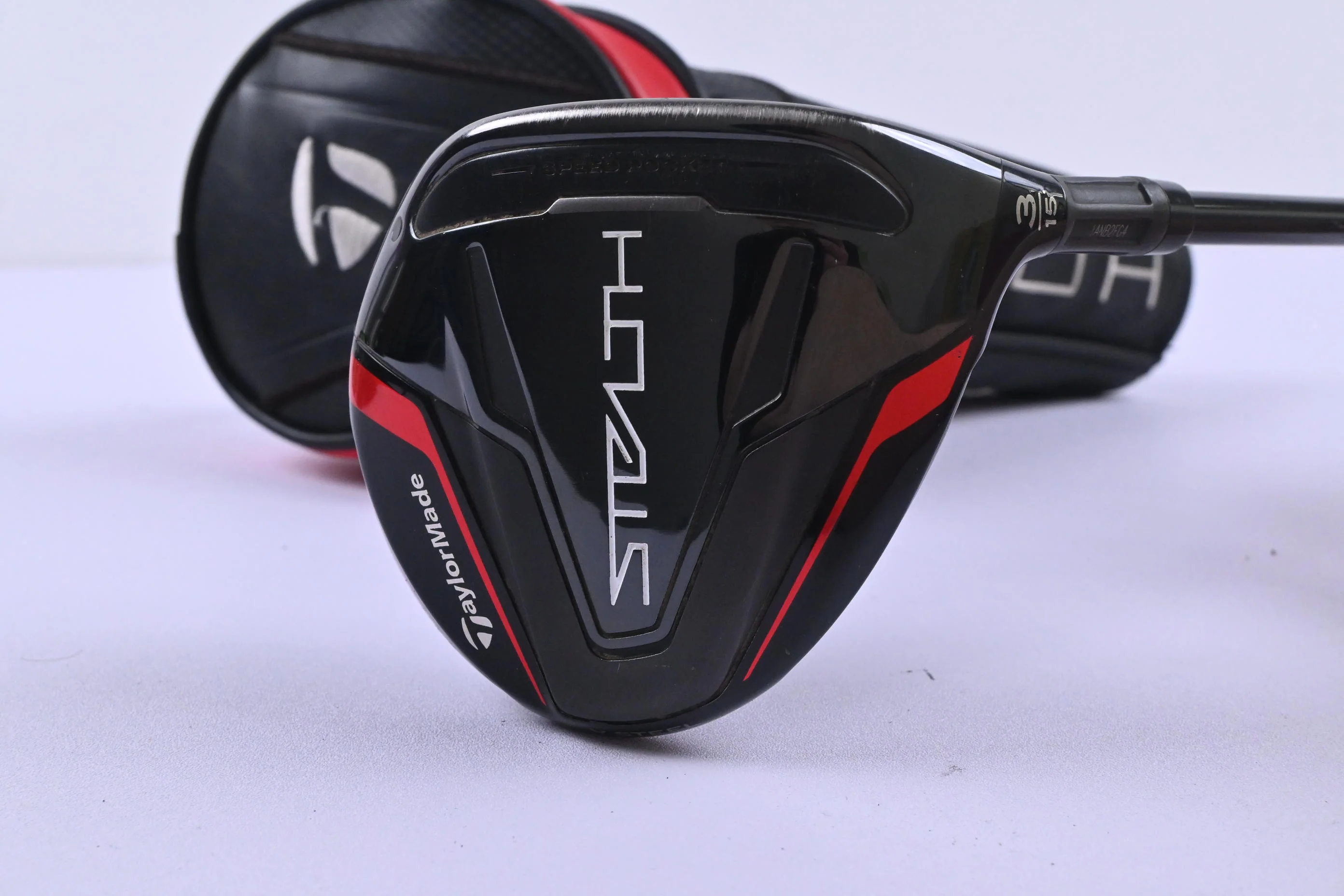 Taylormade Stealth #3 Wood / 15 Degree / Stiff Flex HZRDUS RDX Smoke Red 75 - Image 2