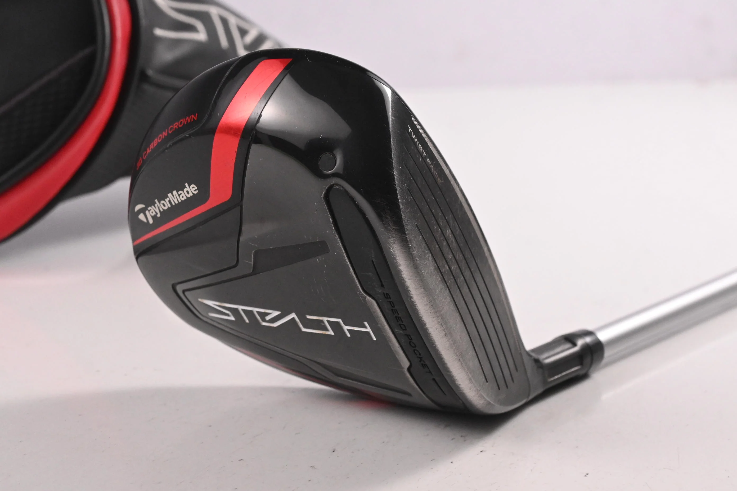 Taylormade Stealth #3 Wood / 16.5 Degree / Stiff Flex Aldila Ascent Red 60 Shaft