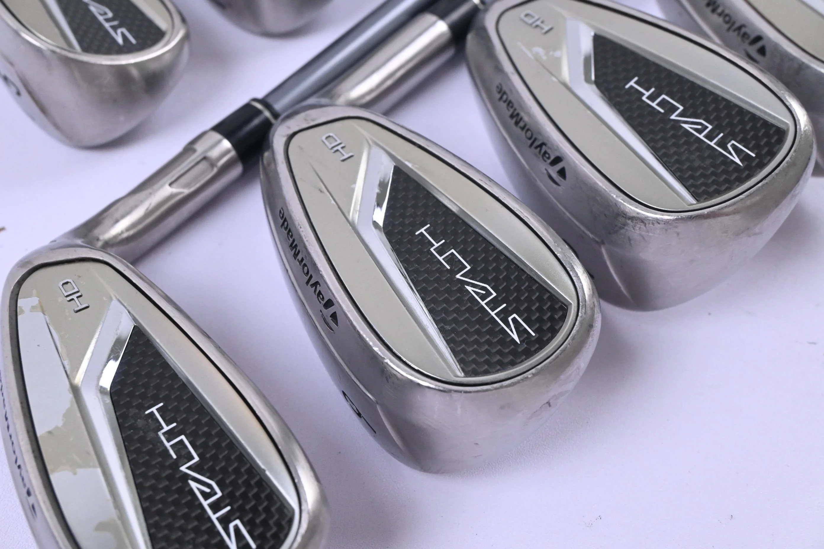 Taylormade Stealth HD Irons / 5-PW+SW / Senior Flex Fujikura Speeder NX Red 50