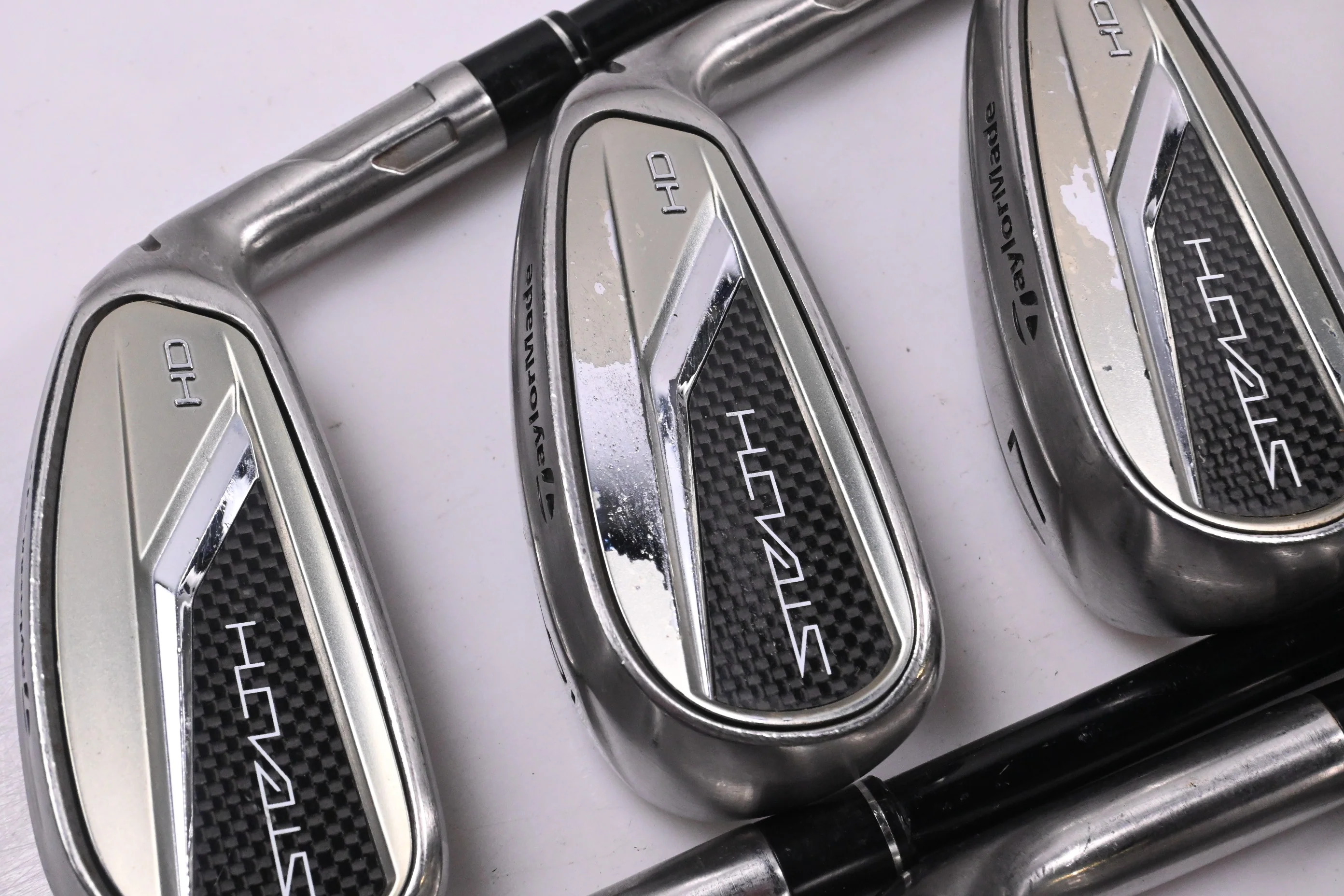 Taylormade Stealth HD Irons / 5-PW+GW+SW / Senior Flex Ventus Red 5 Shafts