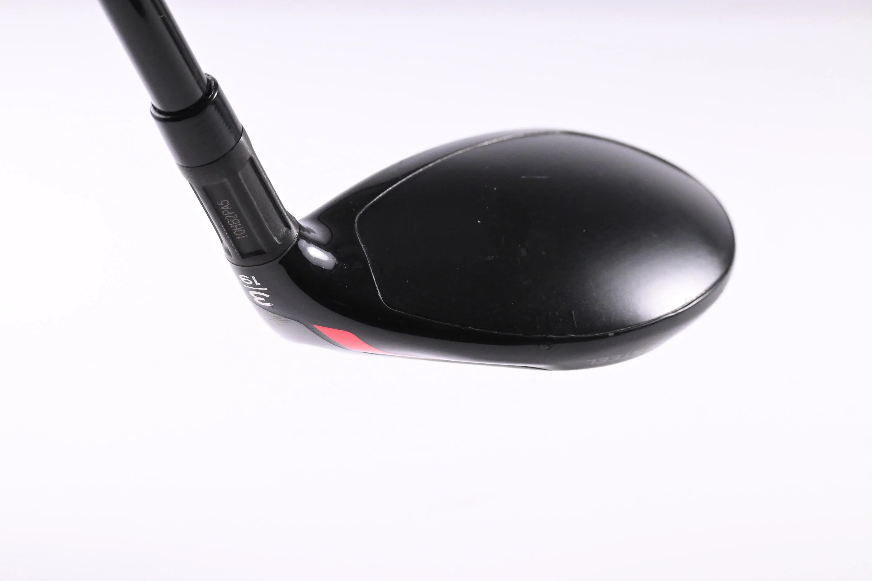 Taylormade Stealth #3 Hybrid / 19 Degree / Stiff Flex Hzrdus Smoke RDX Red 80 - Image 5