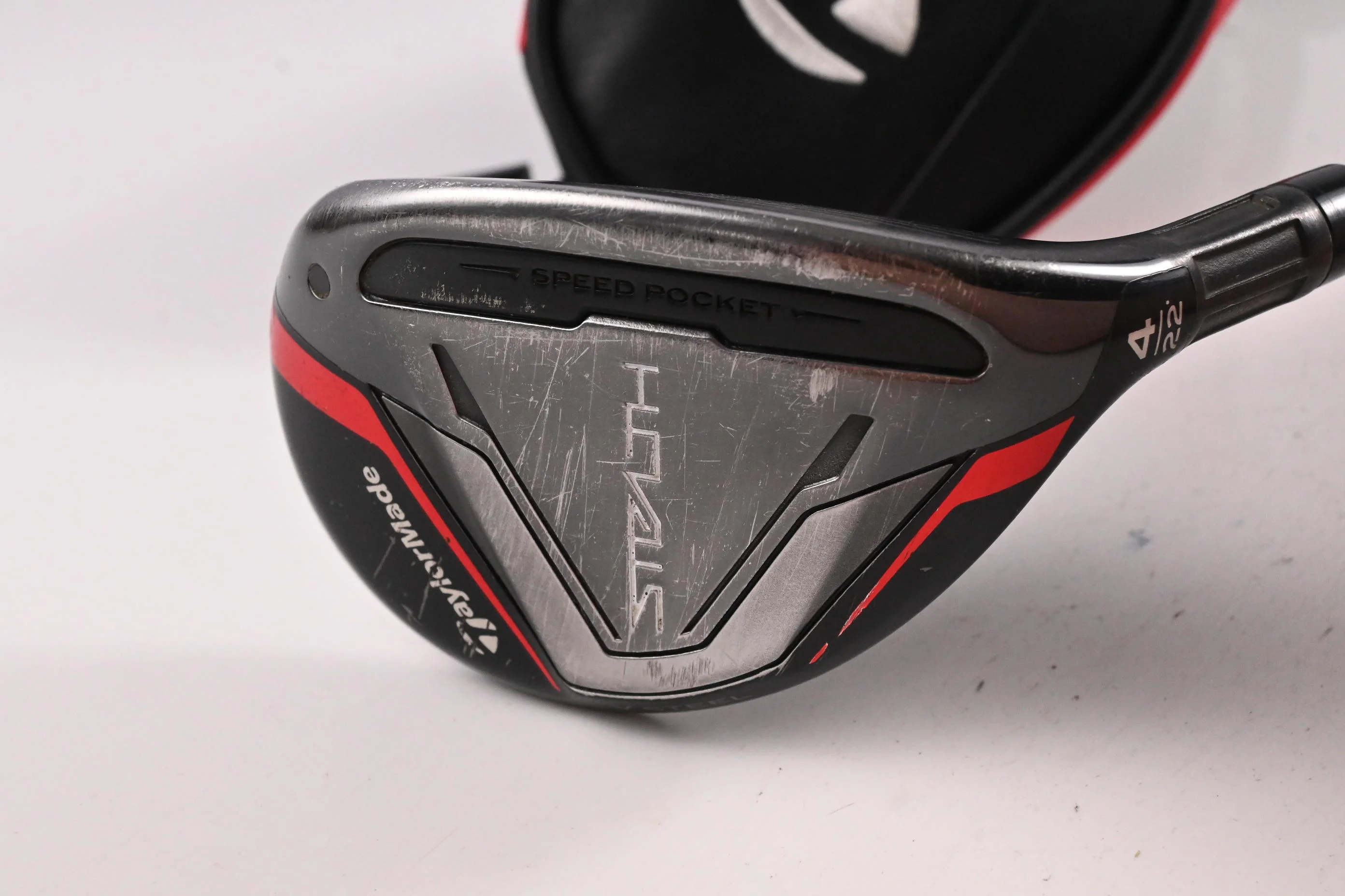 Taylormade Stealth #4 Hybrid / 22 Degree / Regular Flex Ventus Red 6 Shaft - Image 2