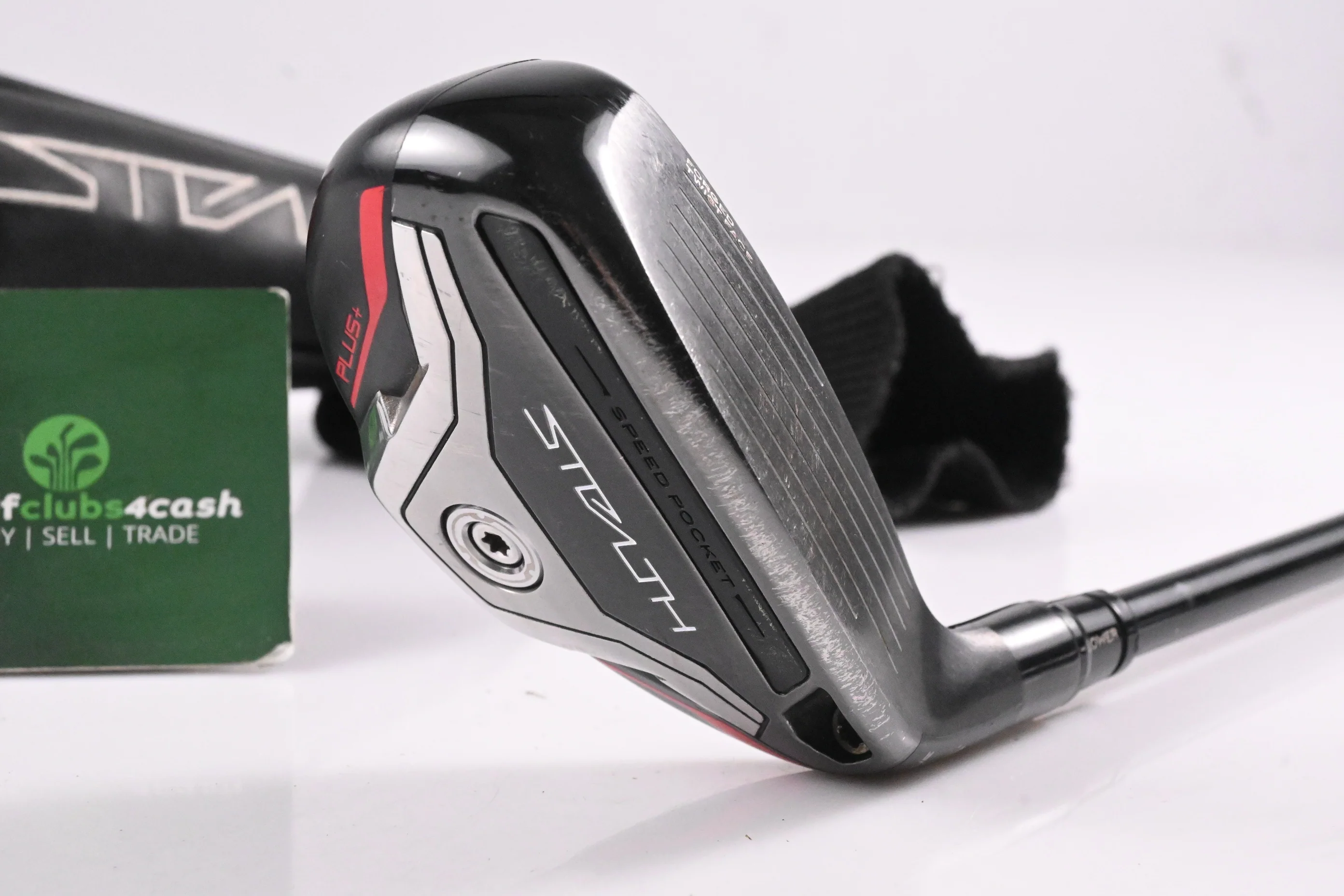Taylormade Stealth Plus #3 Hybrid / 19.5 Degree / Stiff Flex HZRDUS Smoke RDX