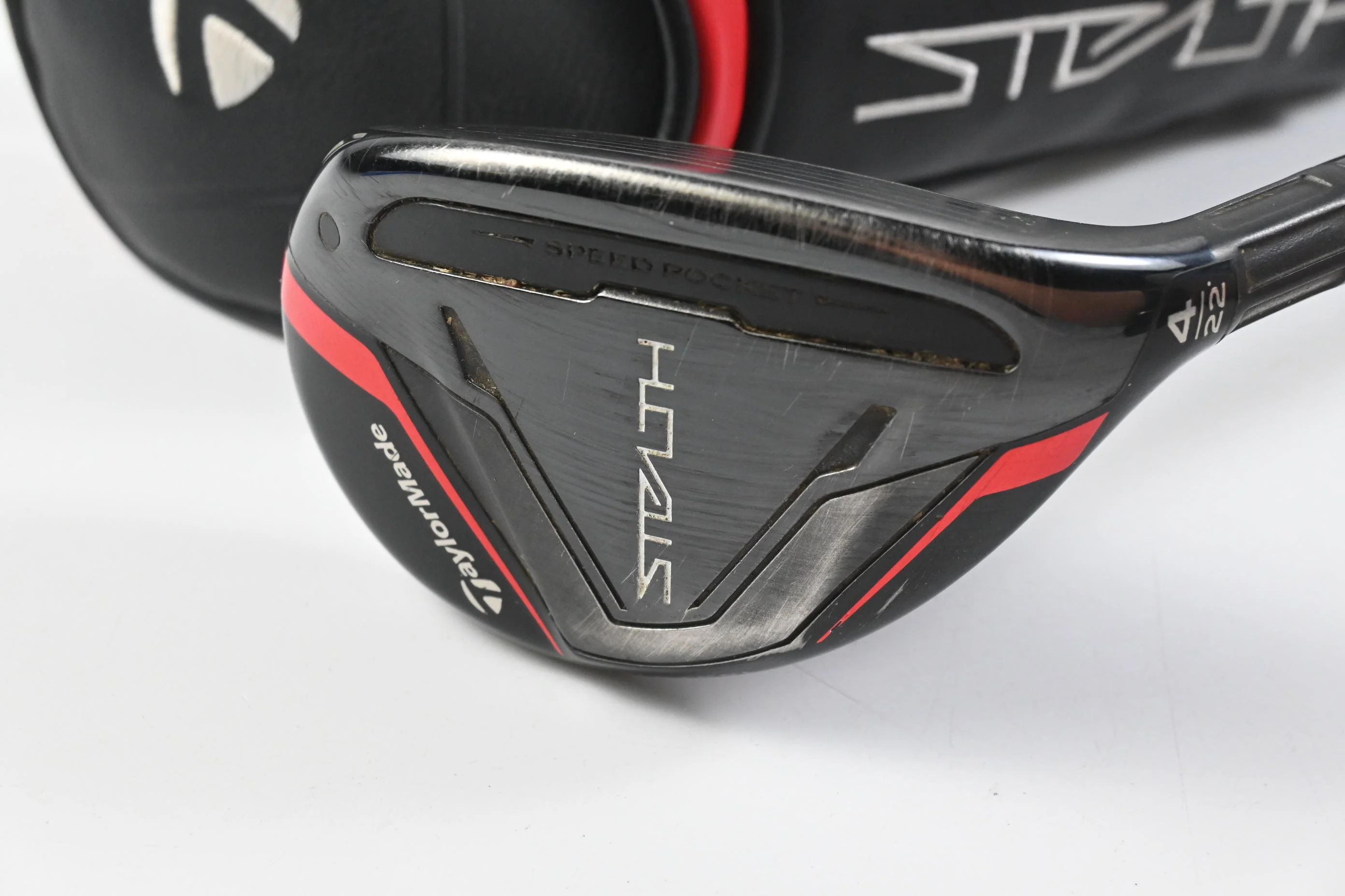Taylormade Stealth #4 Hybrid / 22 Degree / Regular Flex Fujikura Ventus Red 6 - Image 2