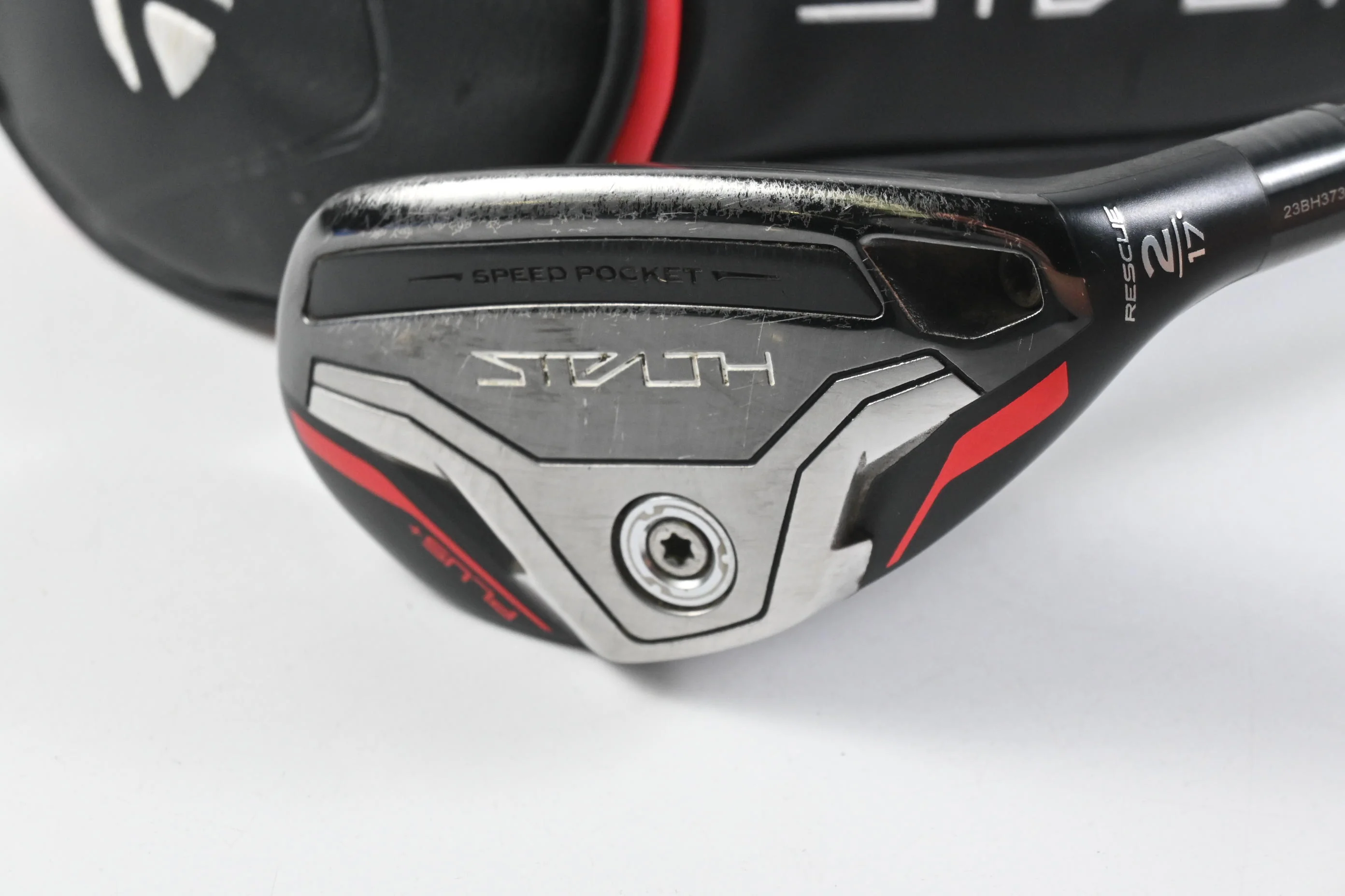 Taylormade Stealth #2 Hybrid / 17 Degree / Stiff Flex HZRDUS Smoke Red RDX 80 - Image 2