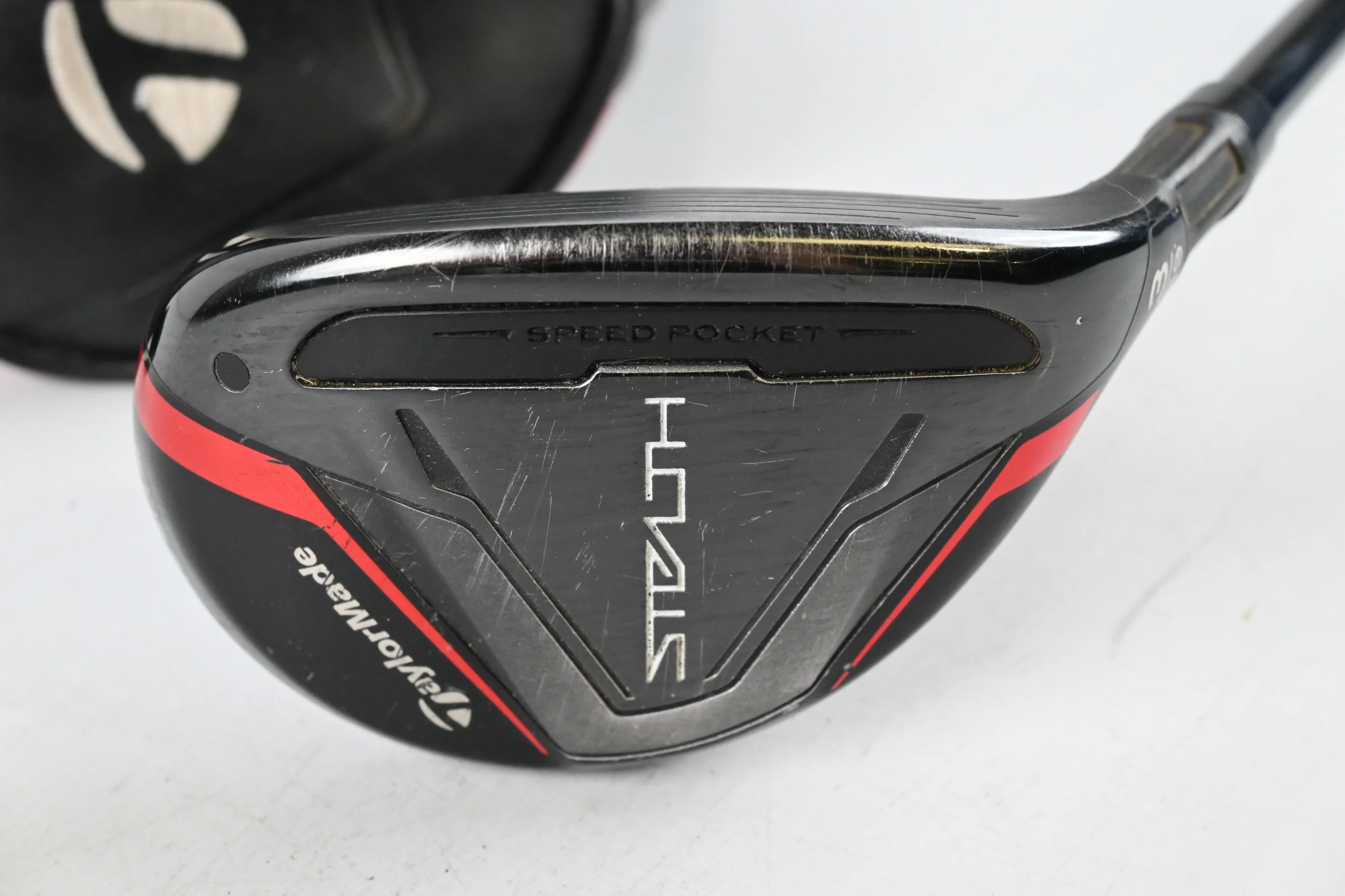 Taylormade Stealth #3 Hybrid / 15 Degree / Stiff Flex HZRDUS Smoke Red RDX 80 - Image 2
