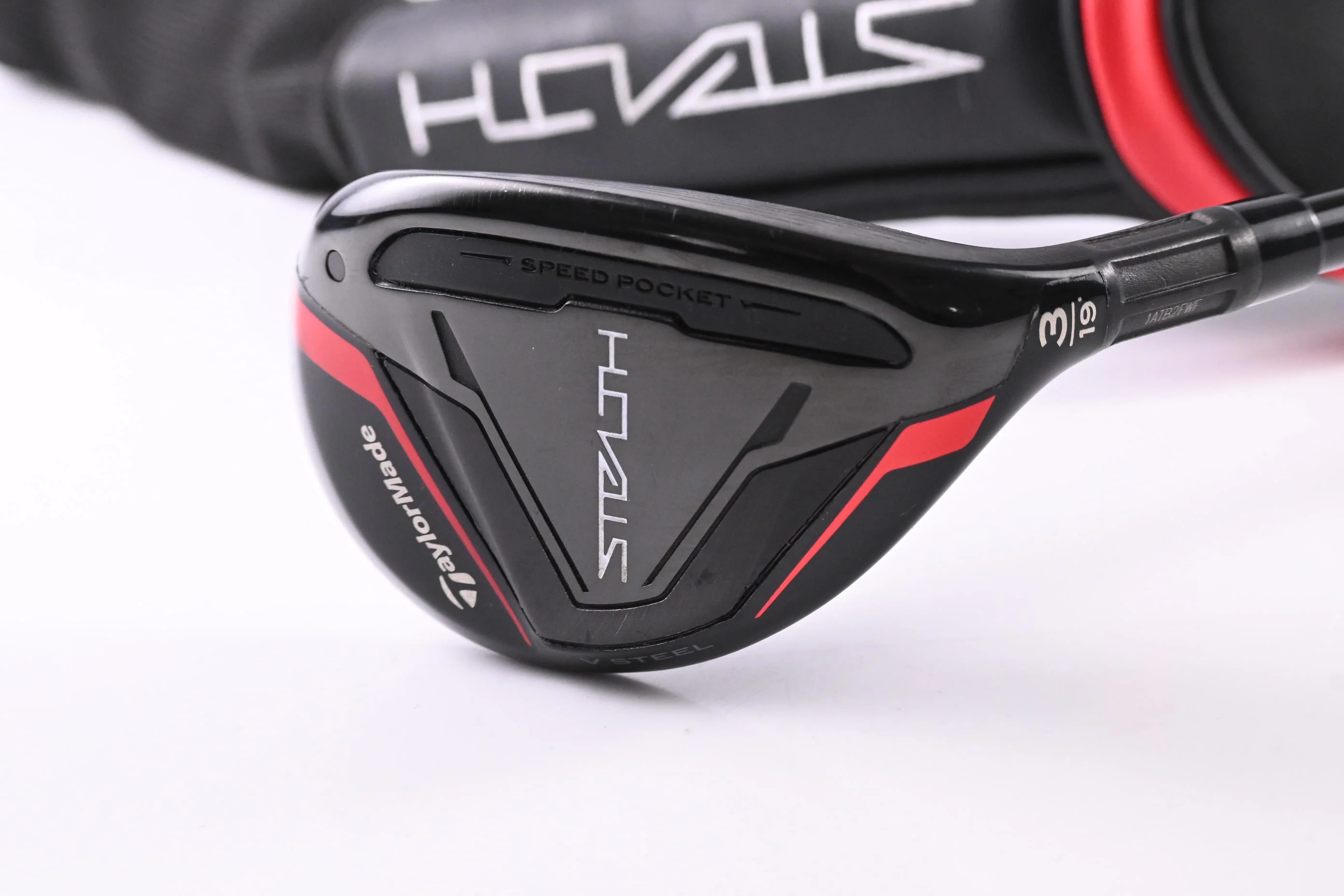 Taylormade Stealth #3 Hybrid / 19 Degree / Stiff Flex Ventus Red 7 Shaft - Image 2