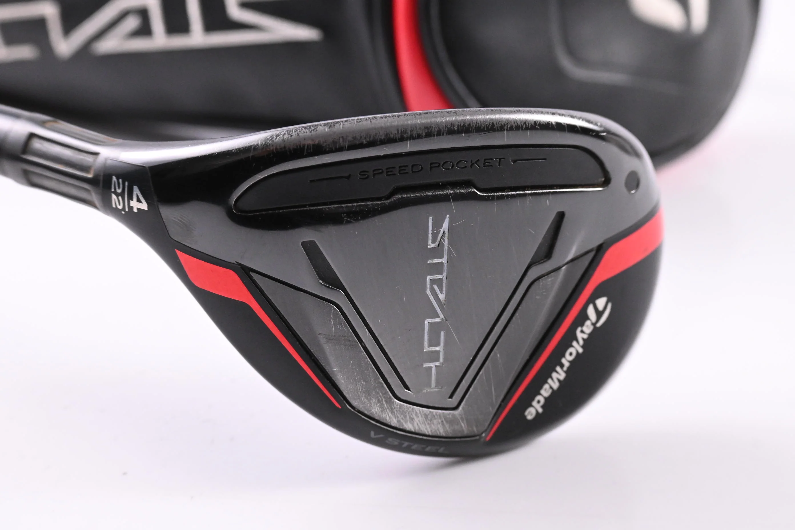 Taylormade Stealth #4 Hybrid / 22 Degree / Regular Flex Ventus Red 6 Shaft - Image 2