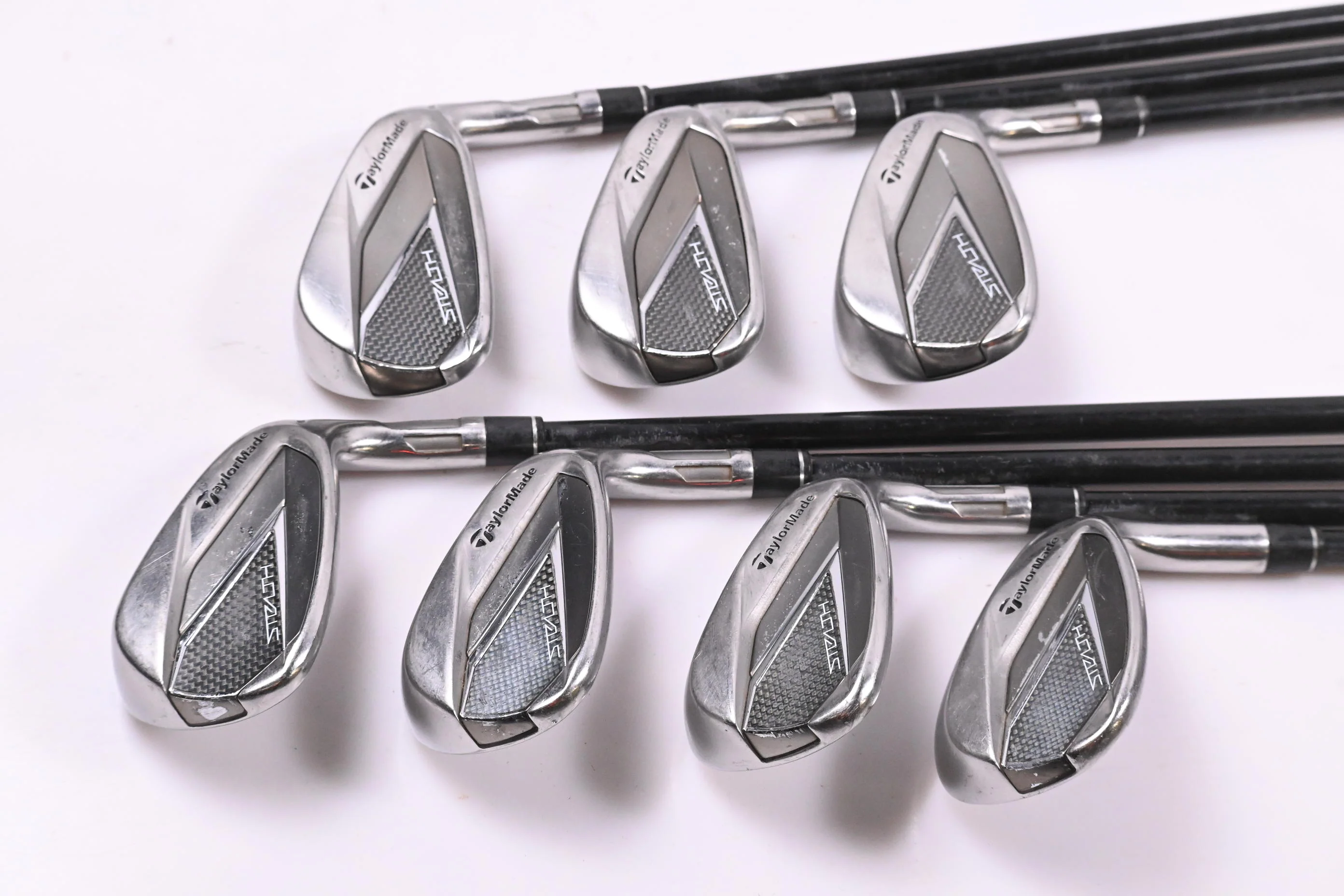 Taylormade Stealth Irons / 6=PW+AW+SW / Stiff Flex Ventus Red 7 Shaft - Image 2