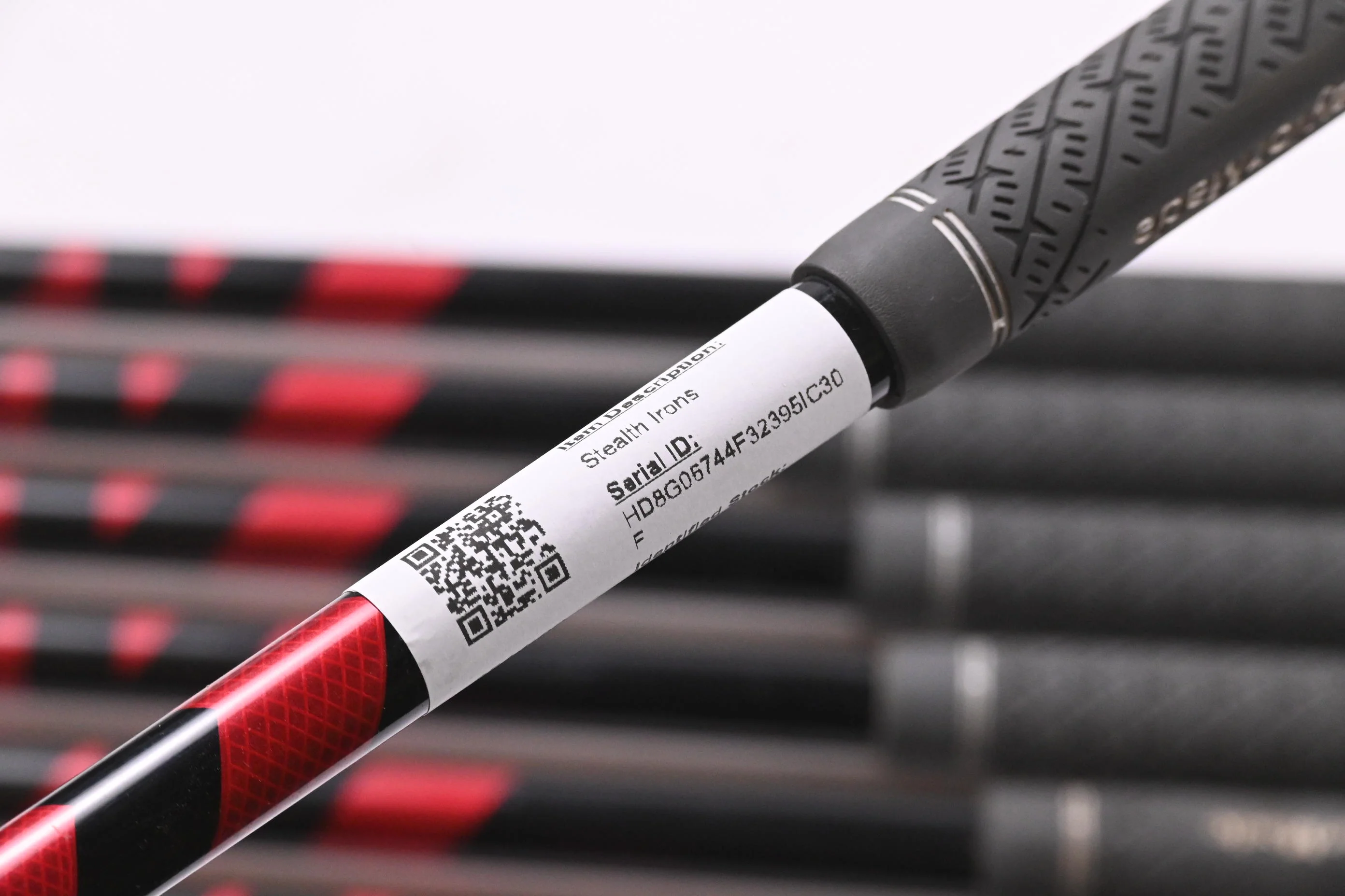 Taylormade Stealth Irons / 6=PW+AW+SW / Stiff Flex Ventus Red 7 Shaft - Image 6