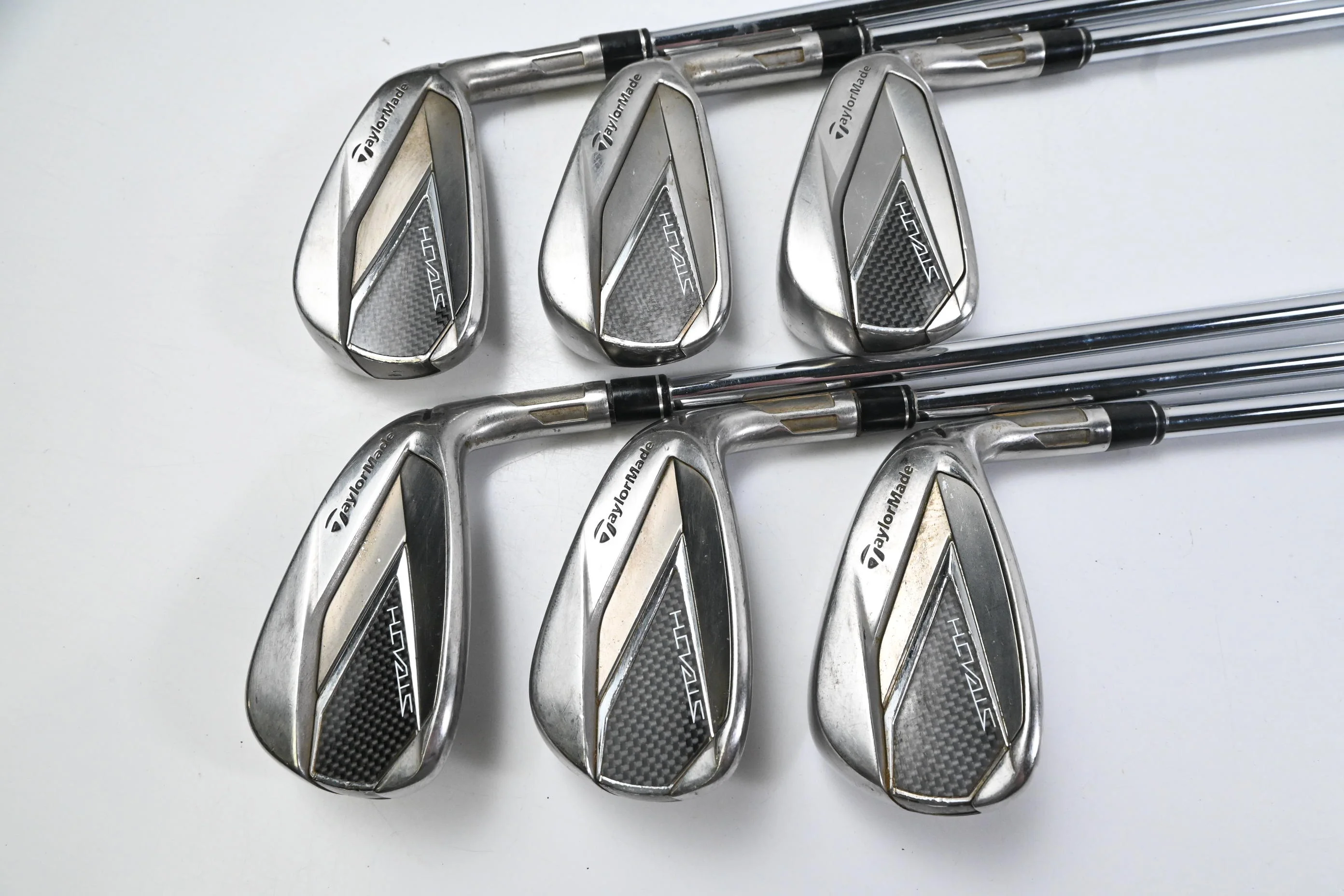 Taylormade Stealth Irons / 5-PW / Regular Flex Dynamic Gold R300 95 Shafts - Image 2