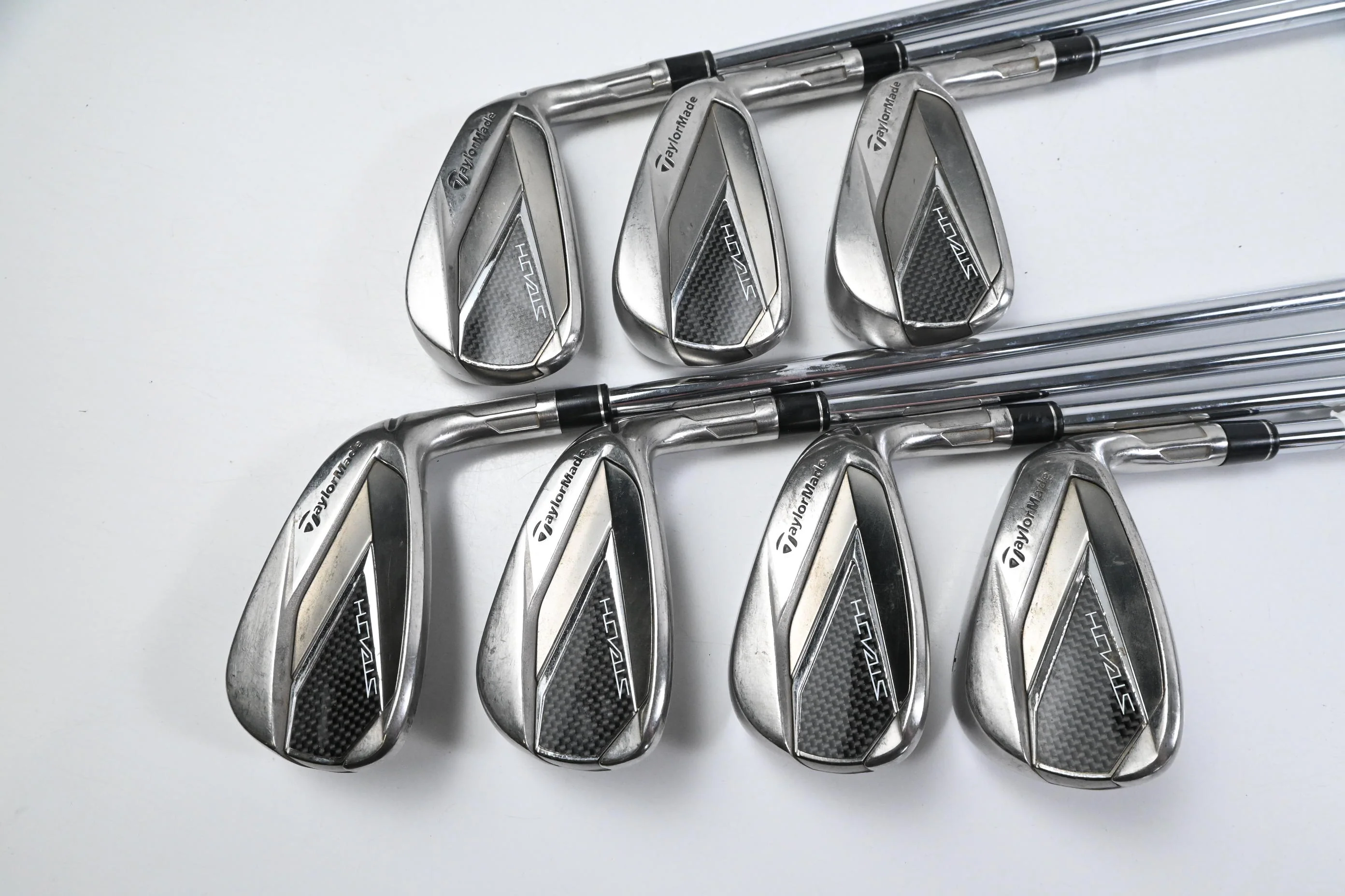 Taylormade Stealth Irons / 5-PW+GW / Regular Flex Dynamic Gold 95 R300 Shafts - Image 2