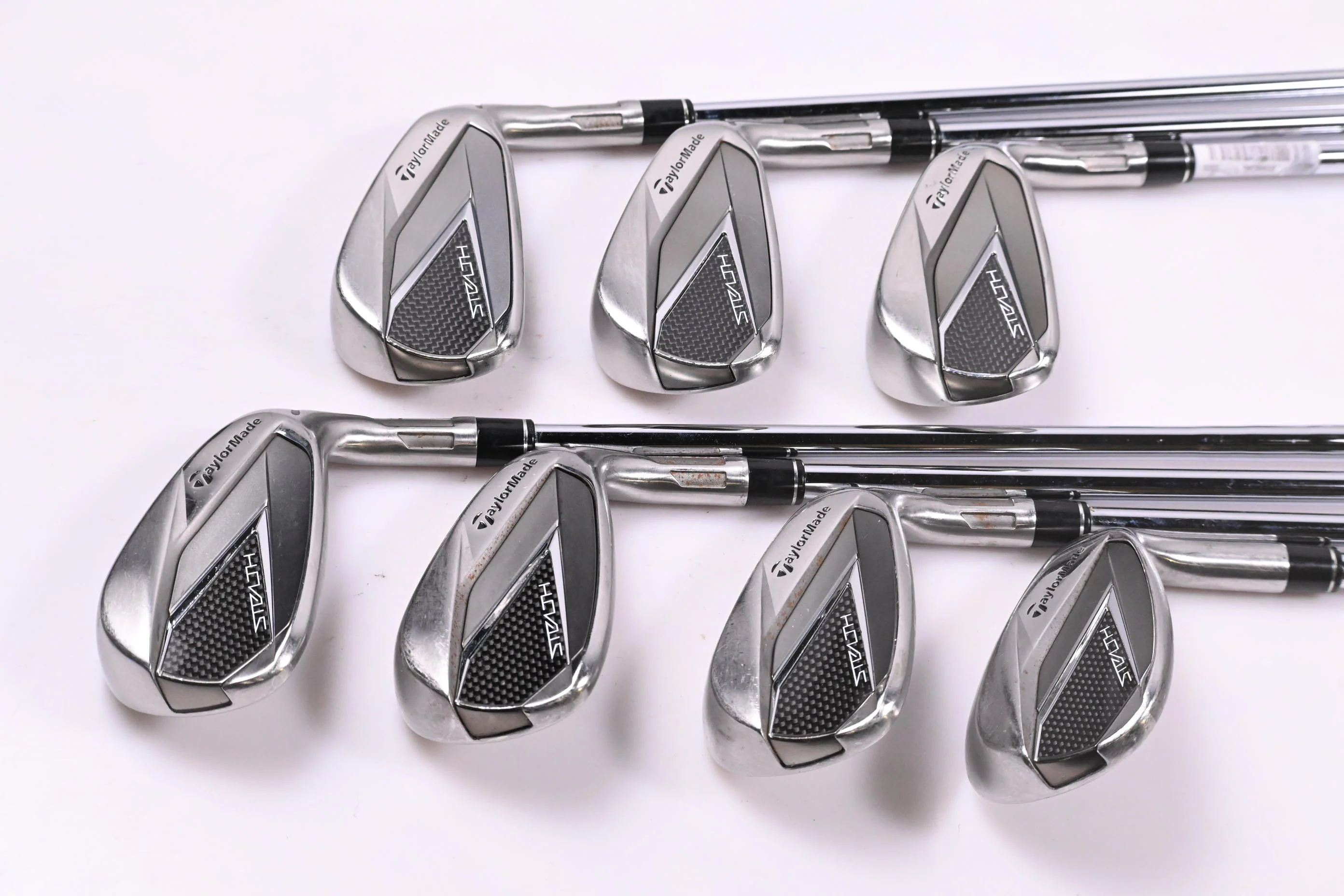 Taylormade Stealth Irons / 5-PW+SW / Stiff Flex KBS MAX MT 85 Shafts - Image 2