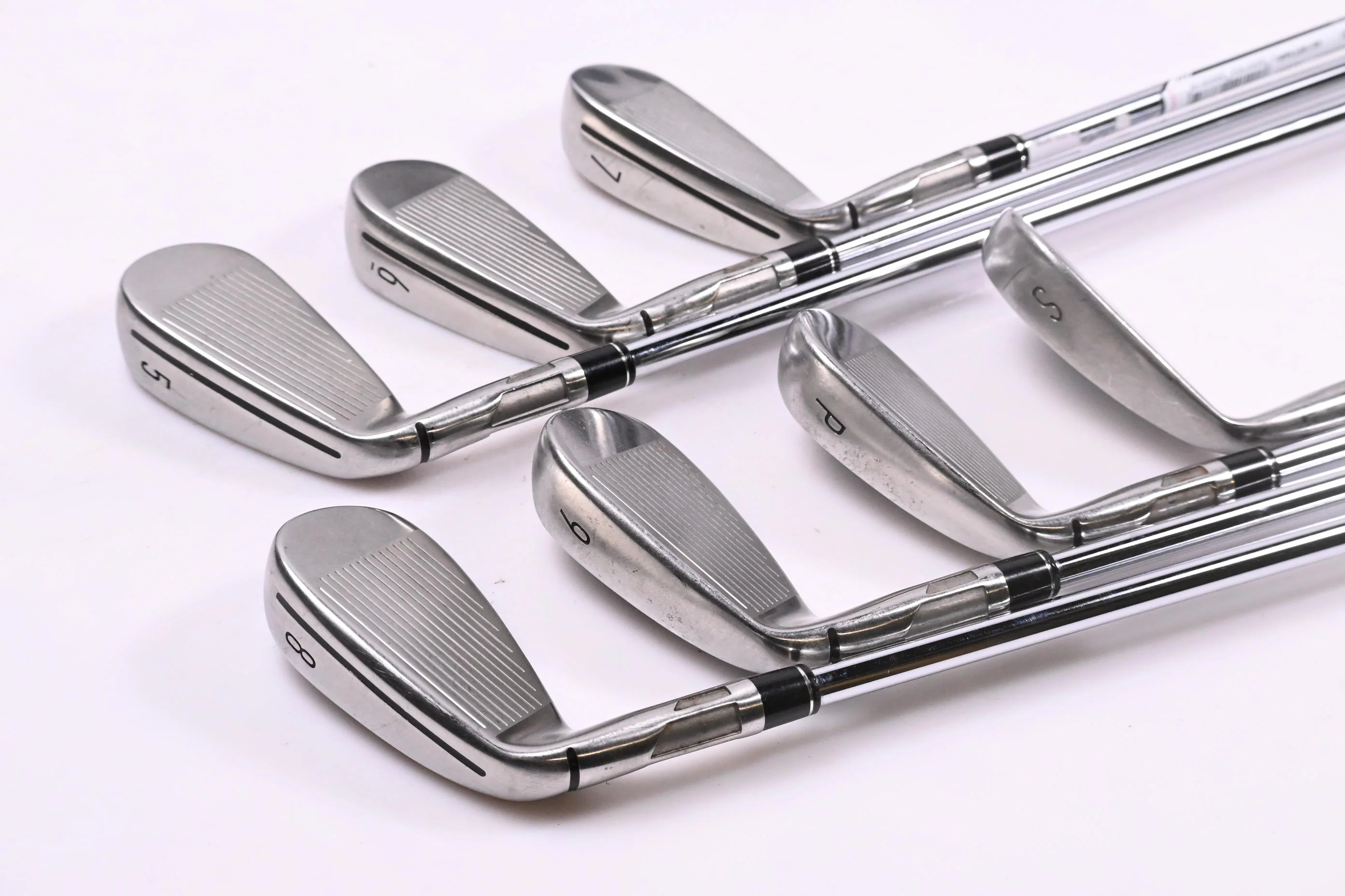 Taylormade Stealth Irons / 5-PW+SW / Stiff Flex KBS MAX MT 85 Shafts - Image 4