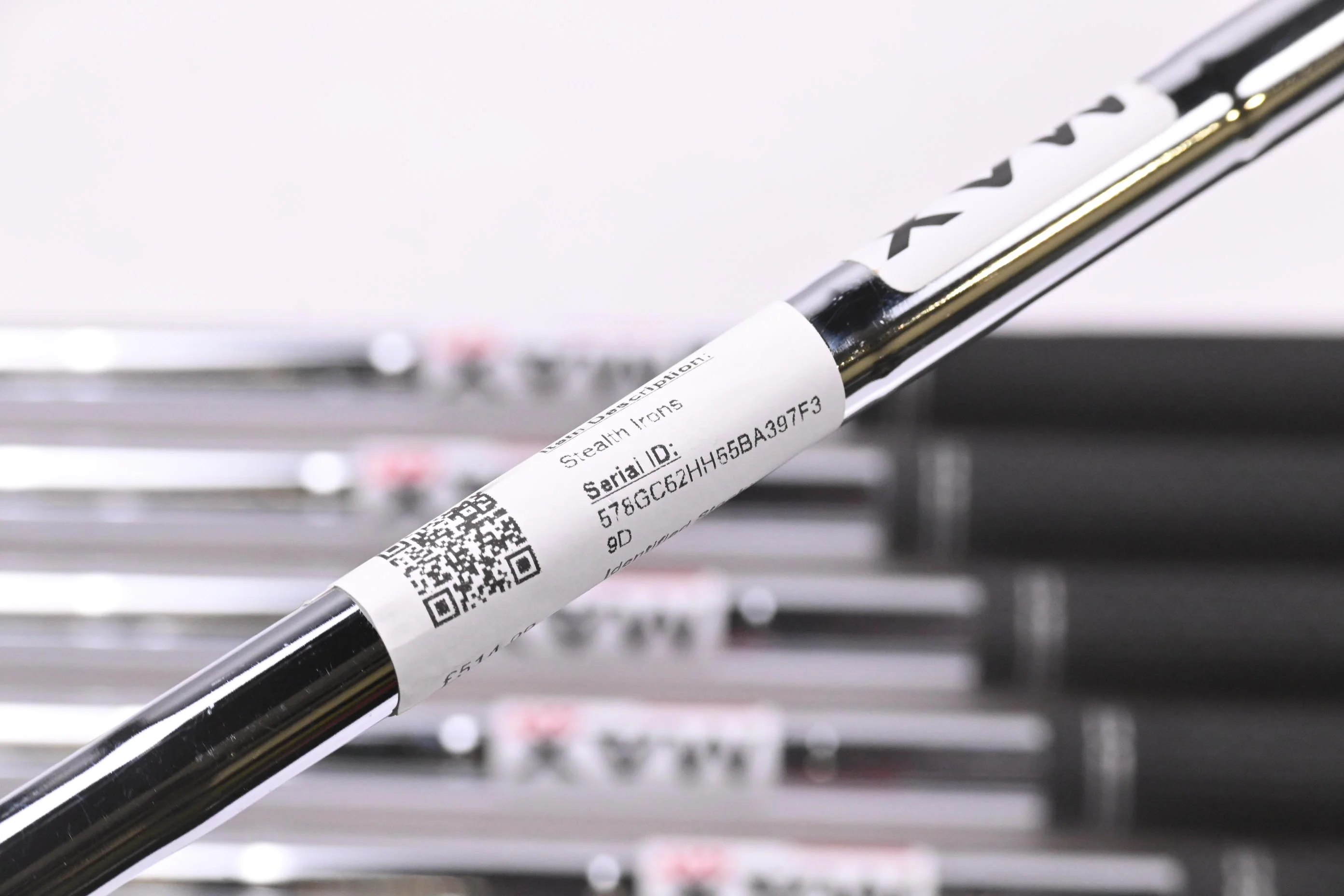 Taylormade Stealth Irons / 5-PW+SW / Stiff Flex KBS MAX MT 85 Shafts - Image 6