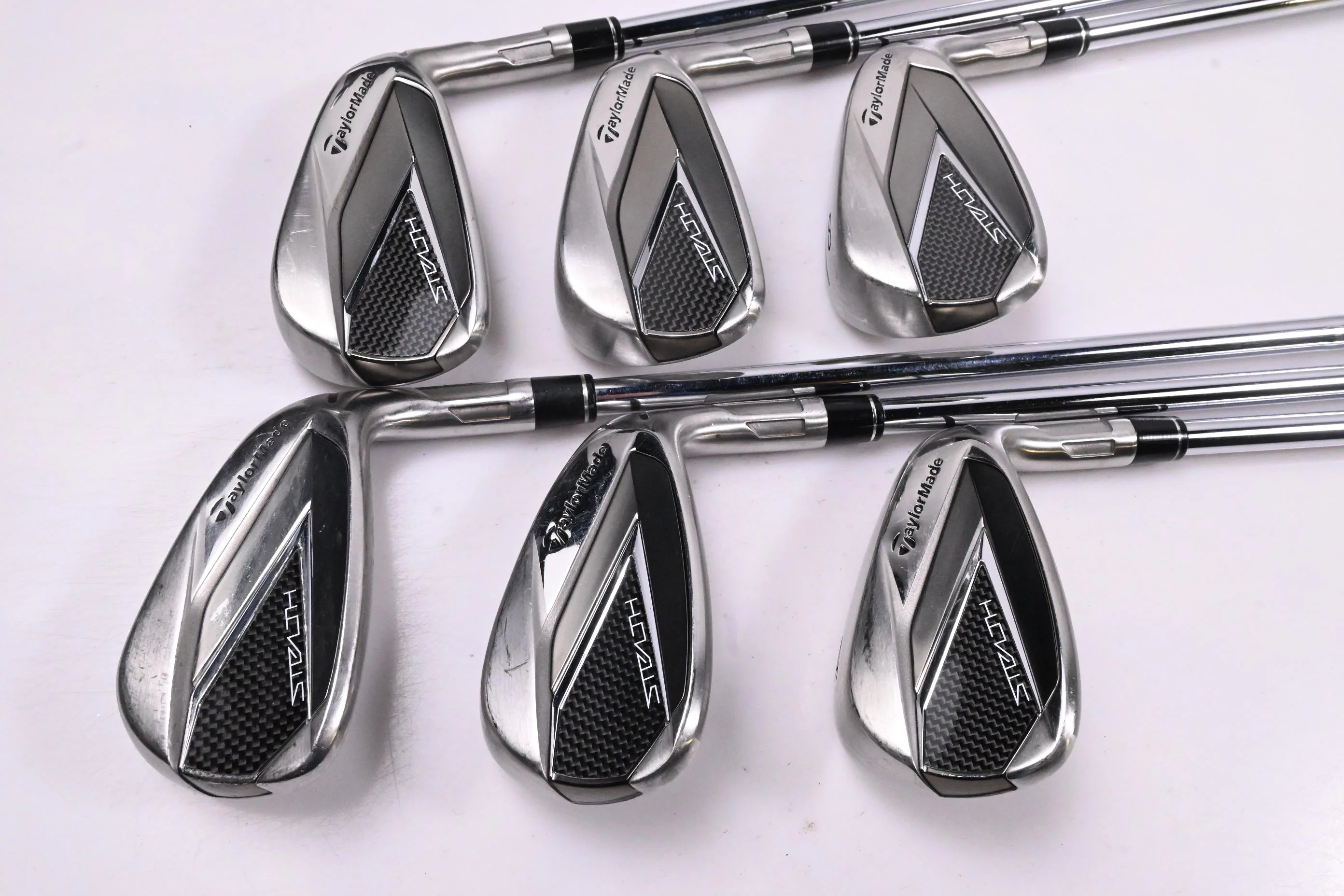 Taylormade Stealth Irons / 6-PW+GW / Stiff Flex Steel Shafts - Image 2