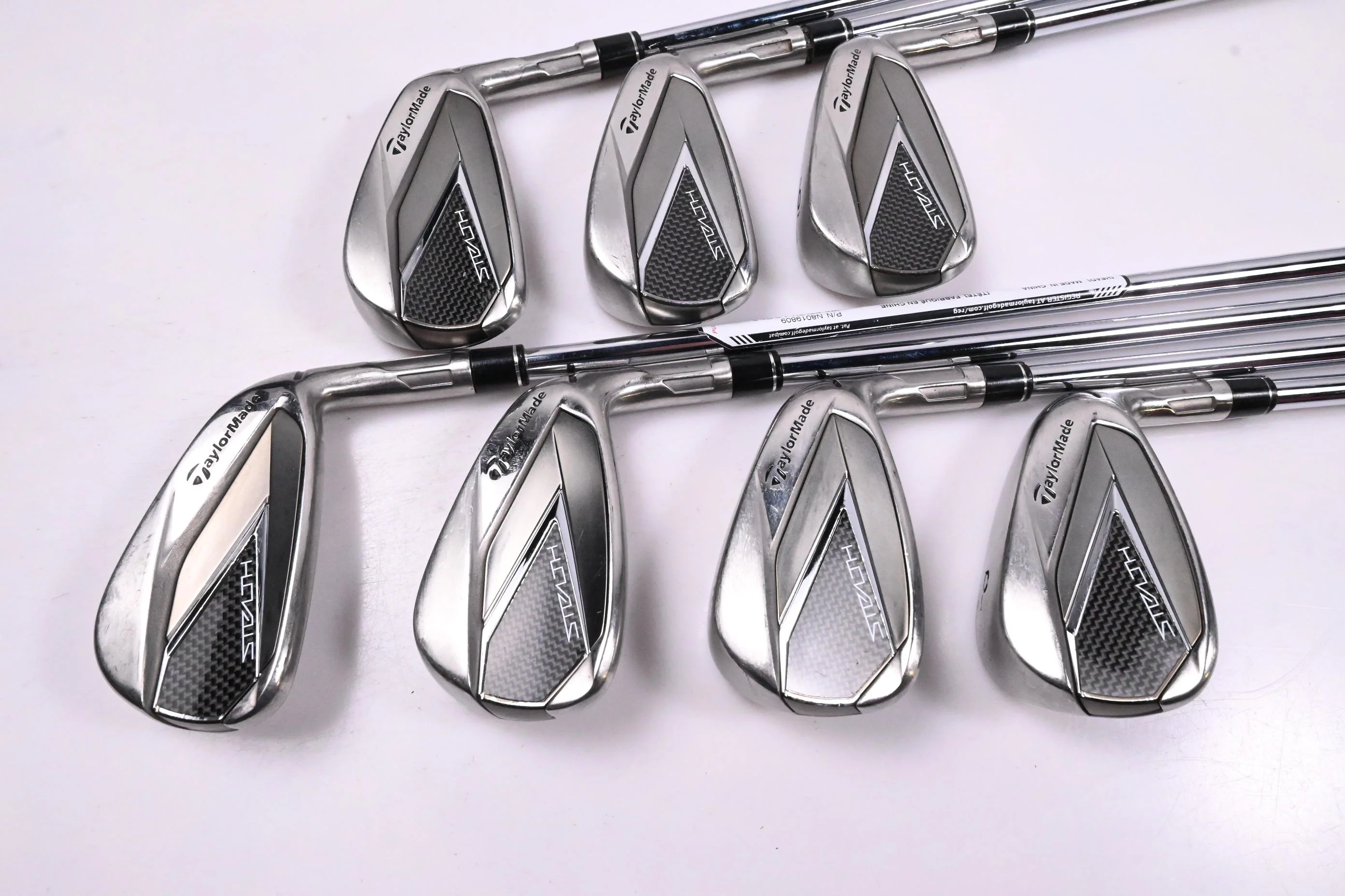 Taylormade Stealth Irons / 4-PW / Stiff Flex KBS Max MT 85 Shafts - Image 2