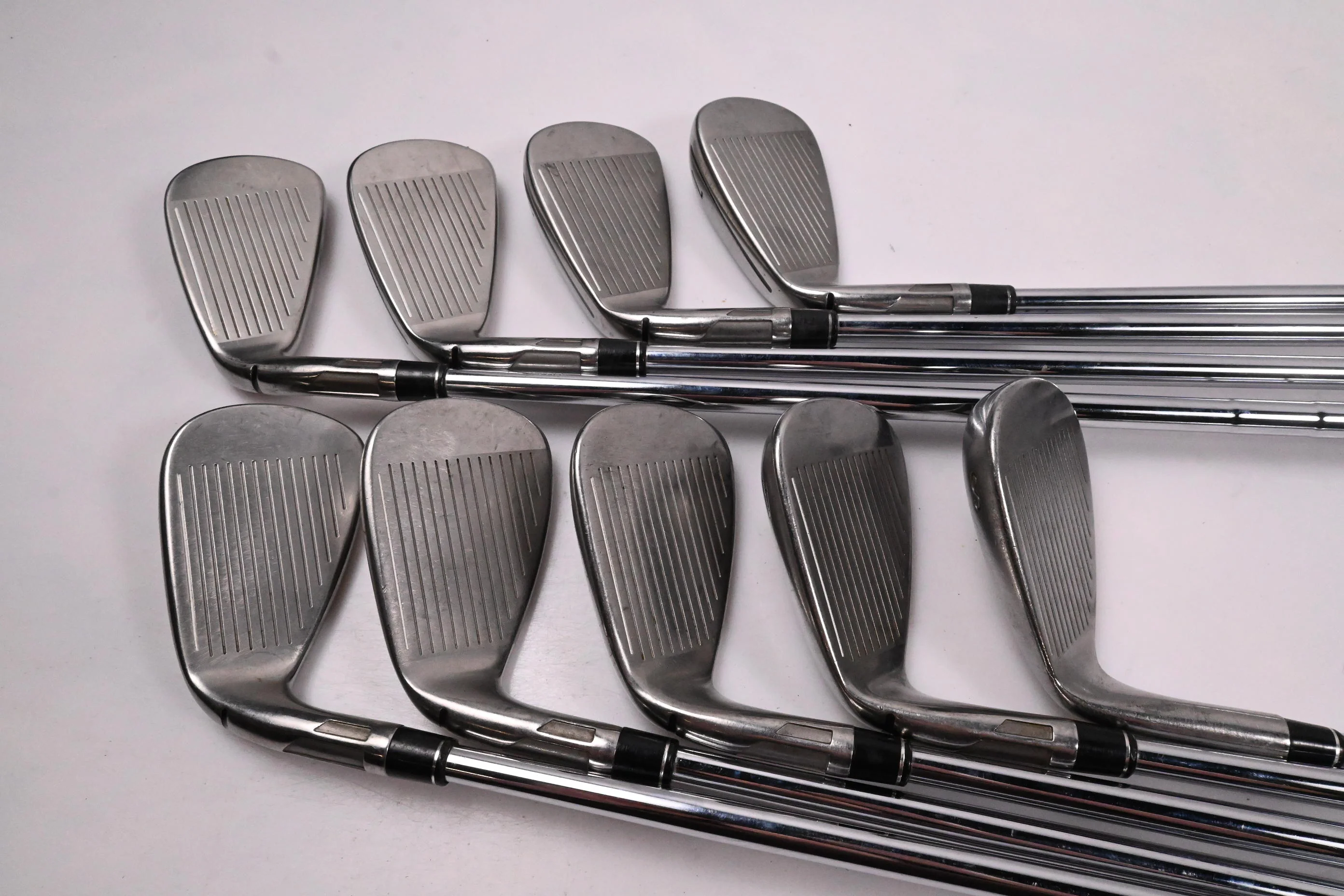 Taylormade Stealth Irons / 4-PW+GW+SW / Stiff Flex Dynamic Gold 105 S300 - Image 3