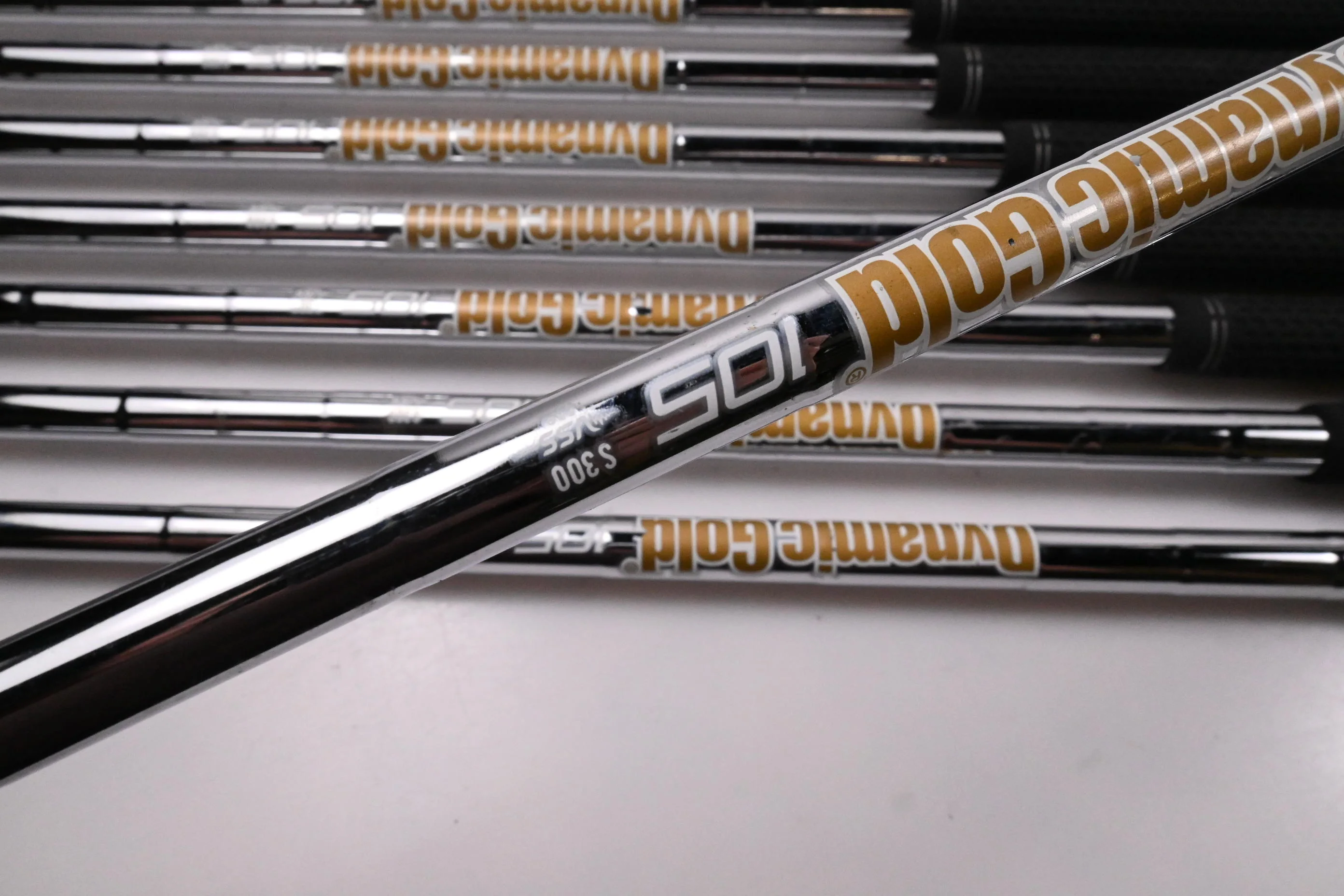Taylormade Stealth Irons / 4-PW+GW+SW / Stiff Flex Dynamic Gold 105 S300 - Image 5