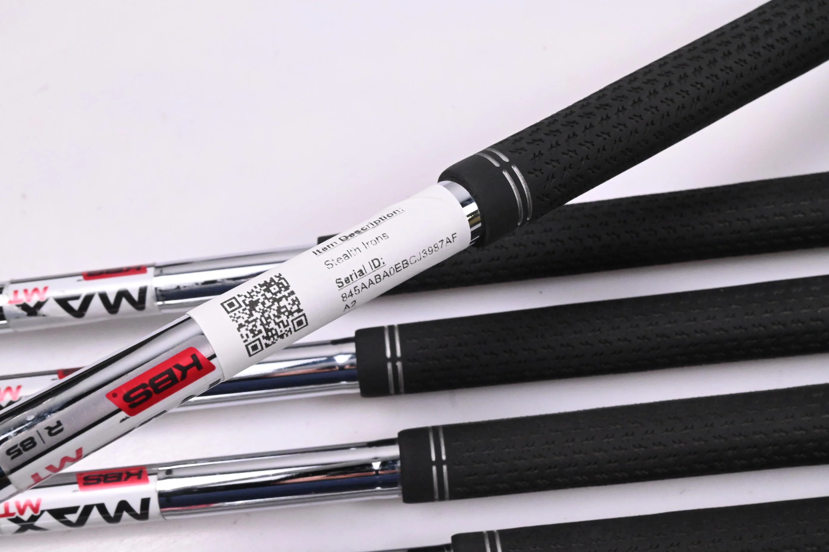 Taylormade Stealth Irons / 6-PW+SW / Regular Flex KBS Max MT 85 Shafts - Image 6