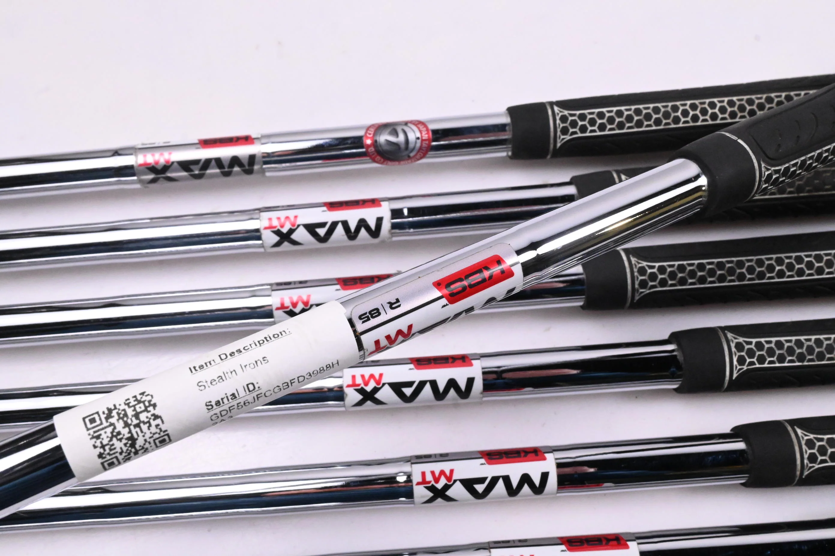 Taylormade Stealth Irons / 4-PW+GW / Regular Flex KBS MAX MT 85 Shafts - Image 5