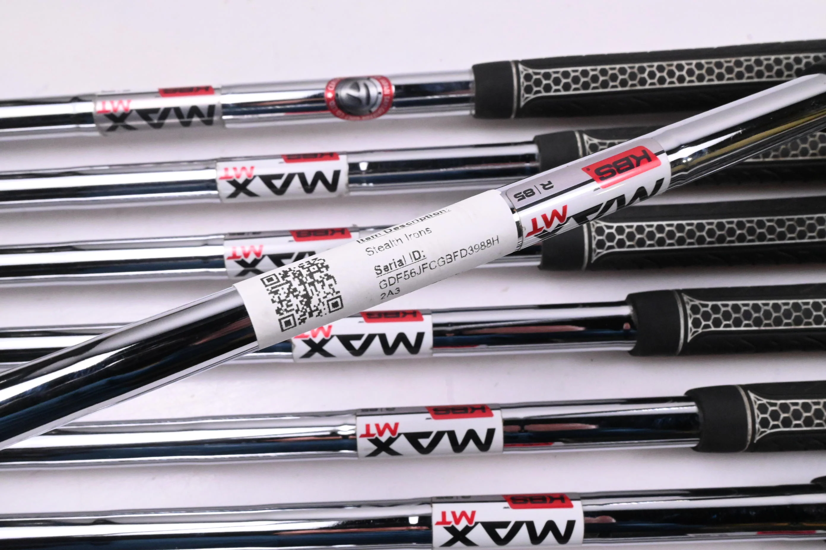 Taylormade Stealth Irons / 4-PW+GW / Regular Flex KBS MAX MT 85 Shafts - Image 6