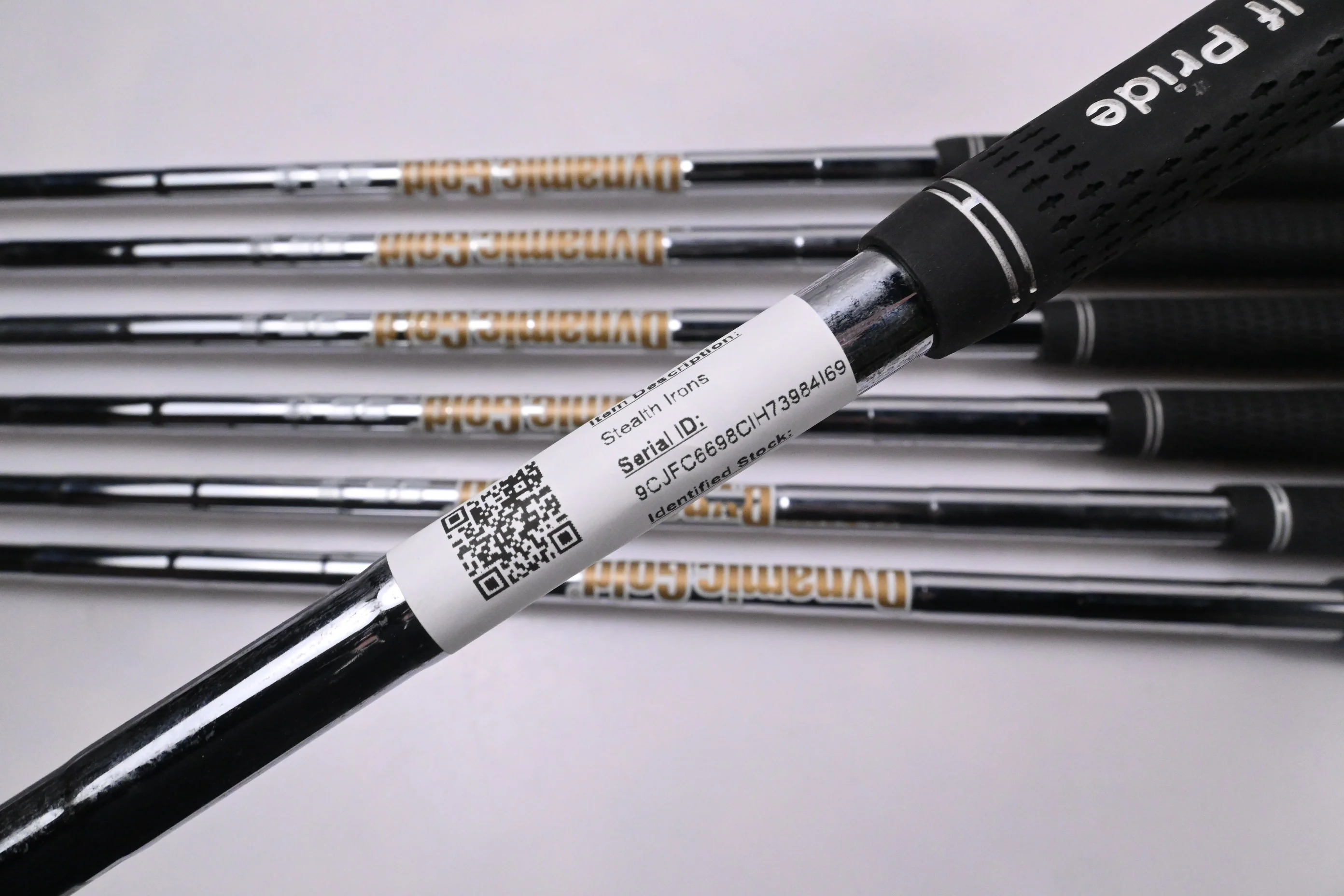 Taylormade Stealth Irons / 5-PW+SW / Regular Flex Dynamic Gold 95 R300 Shafts - Image 6
