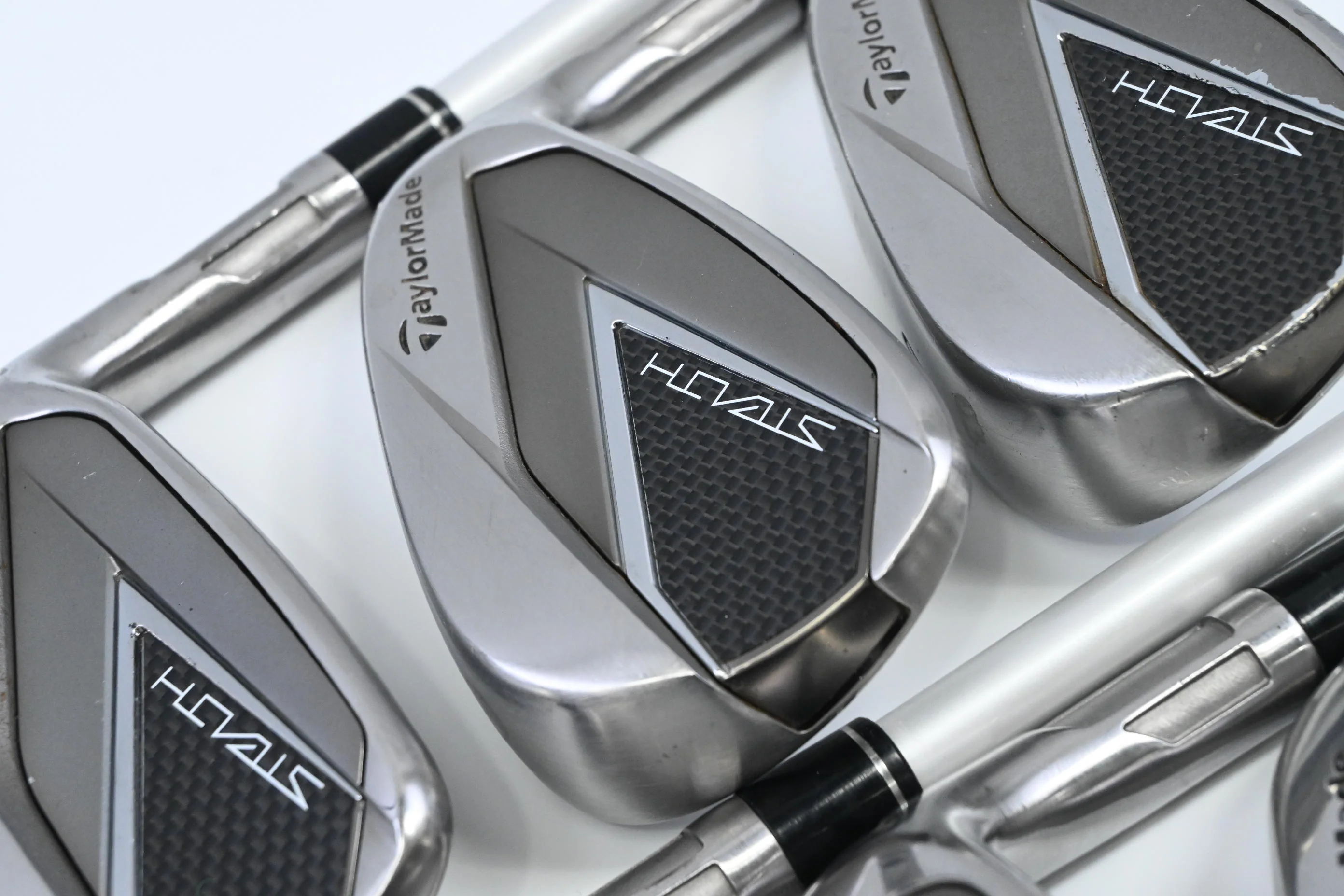Ladies Taylormade Stealth Irons / 7-PW+AW+SW / Ladies Flex Aldila Ascent 45