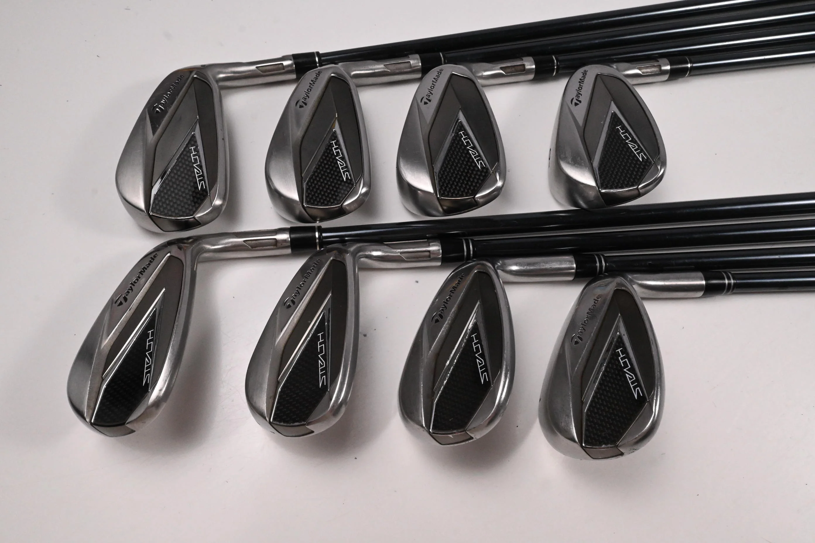 Taylormade Stealth Irons / 6-PW+AW+SW+LW / Regular Flex UST Recoil DART 65 - Image 2