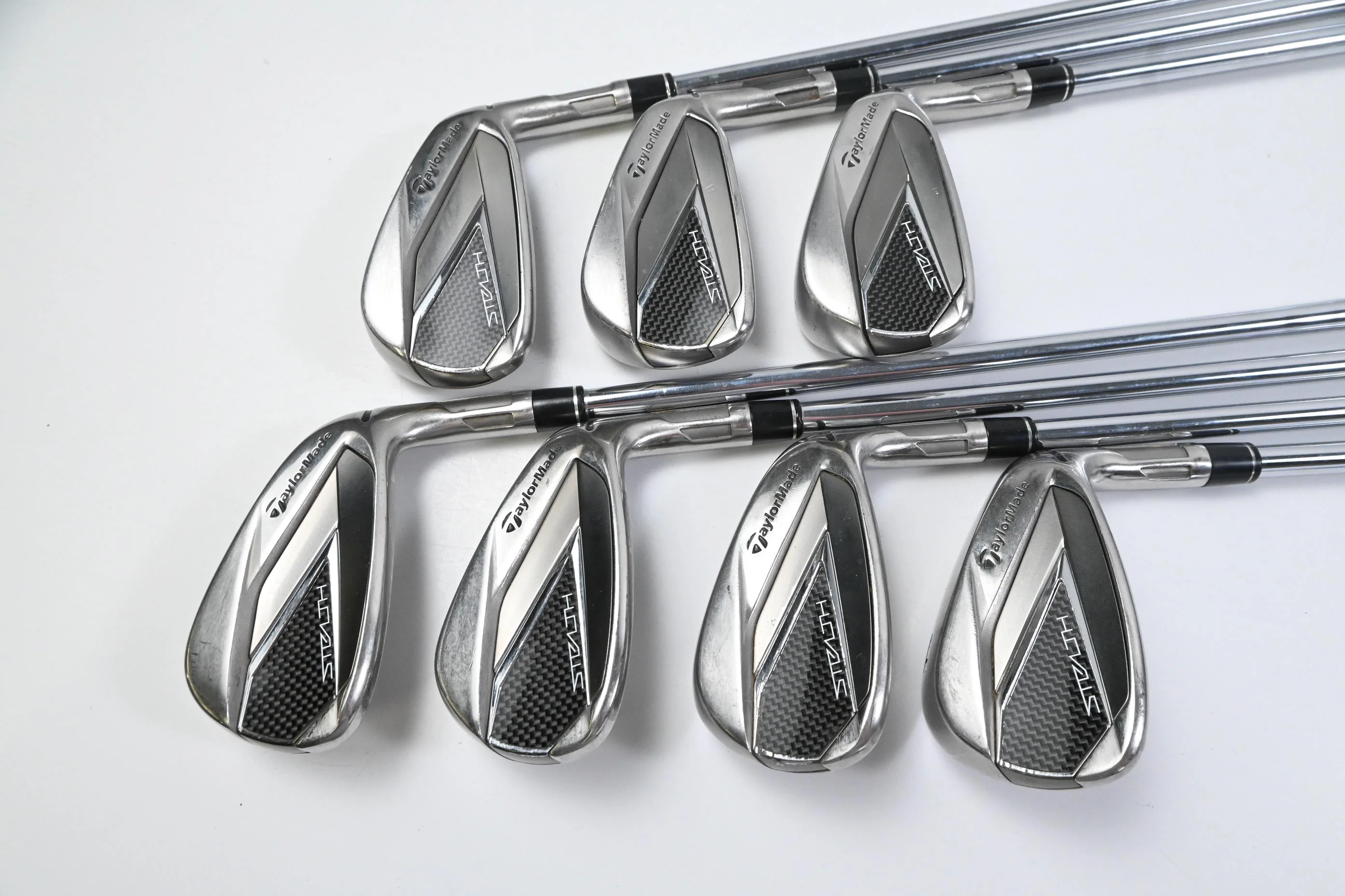 Taylormade Stealth Irons / 5-PW+GW / Regular Flex KBS MAX MT 85 Shafts - Image 2
