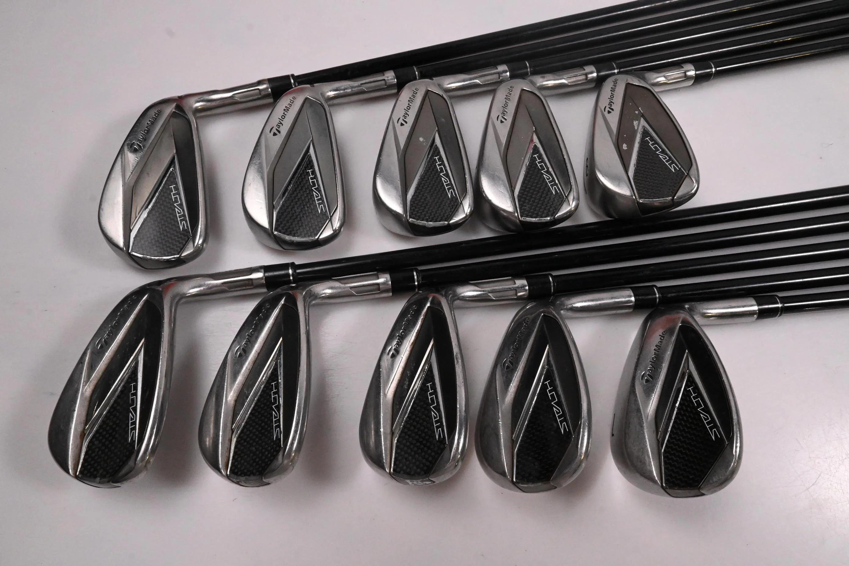 Taylormade Stealth Irons / 4-PW+GW+SW+LW / Regular Flex Ventus Red 6 Shafts - Image 2