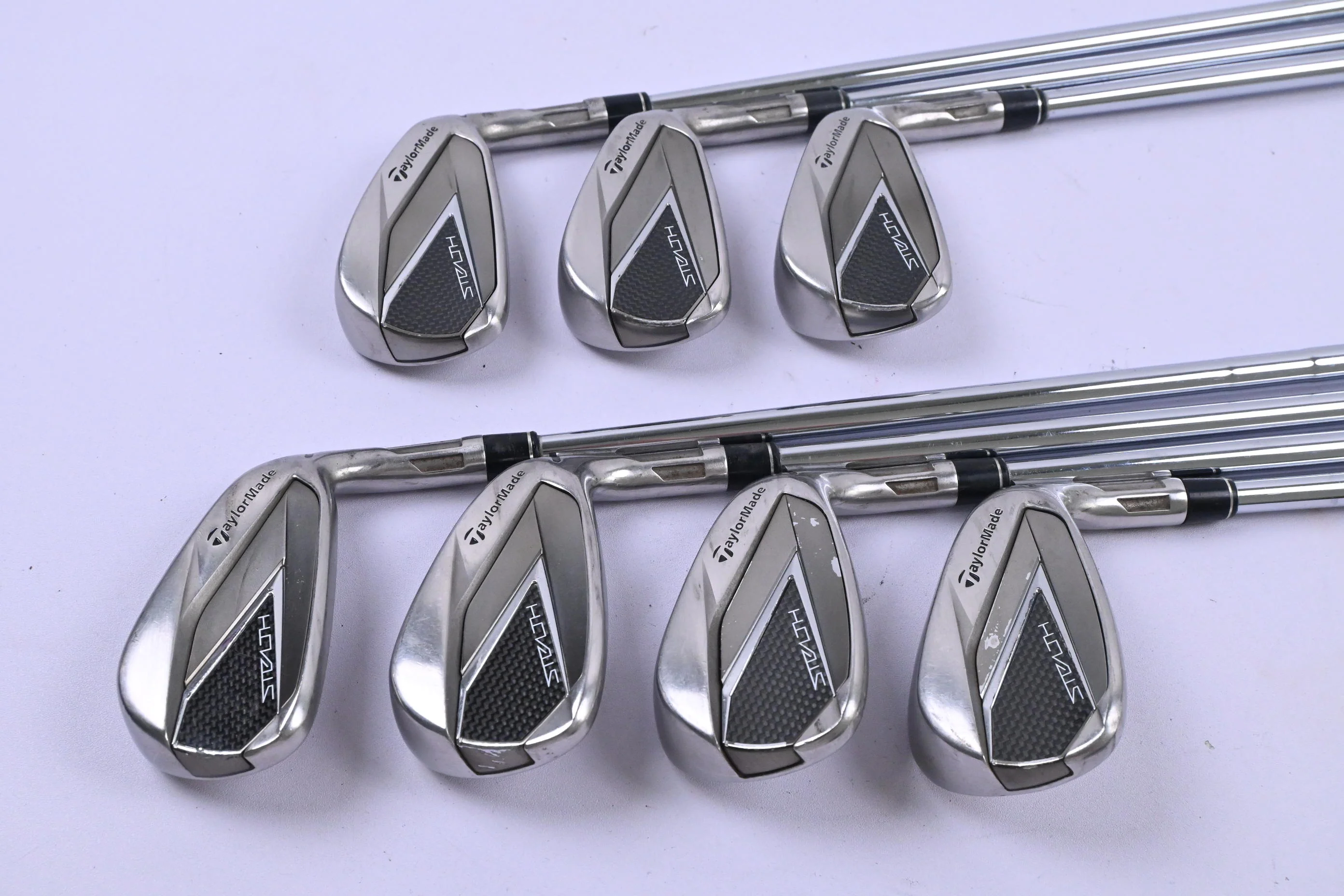 Taylormade Stealth Irons / 4-PW / Stiff Flex Dynamic Gold 105 S300 Shafts - Image 2
