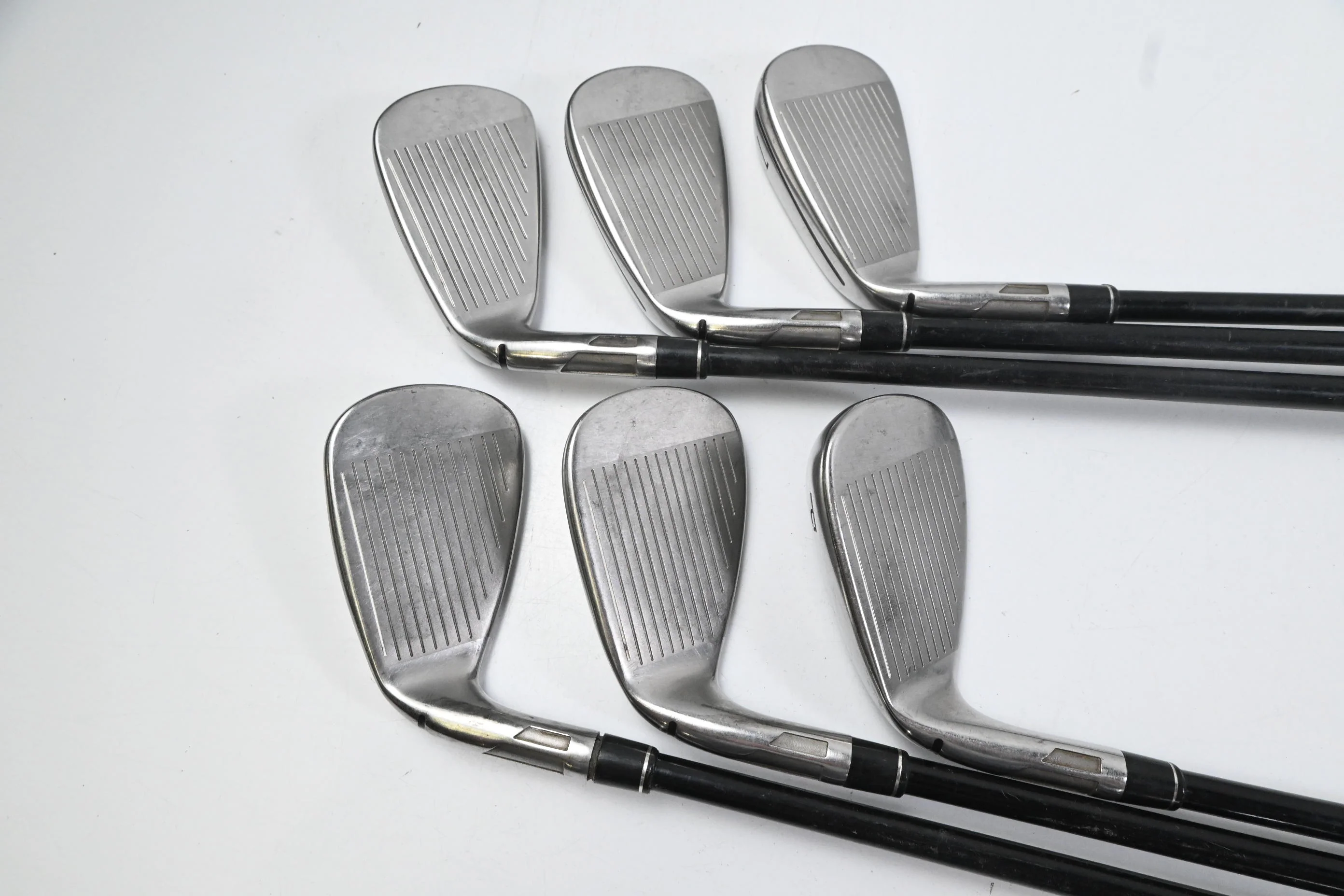Taylormade Stealth Irons / 5-PW / Stiff Flex Fujikura Ventus Red 7 Shafts - Image 3