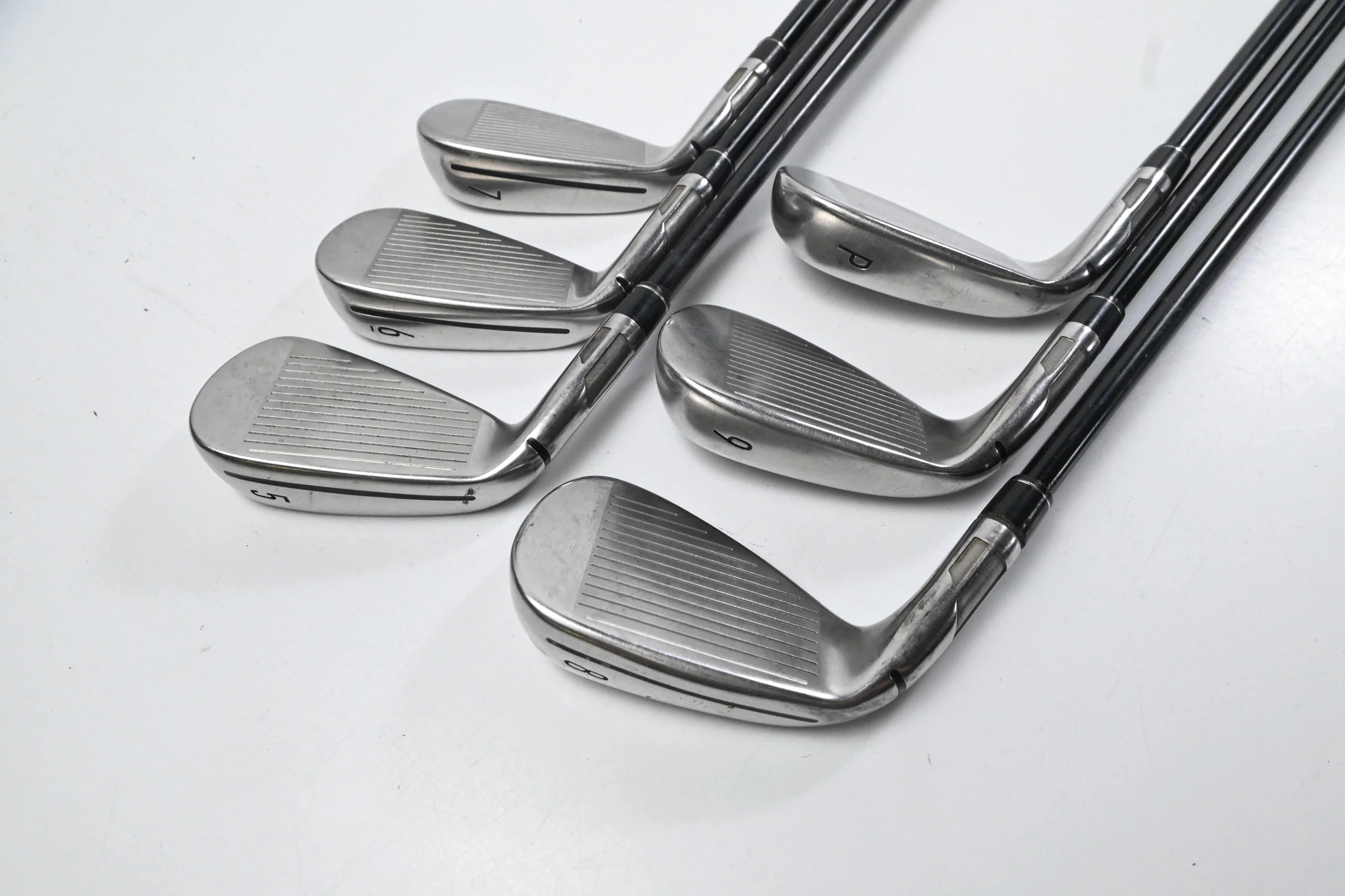 Taylormade Stealth Irons / 5-PW / Stiff Flex Fujikura Ventus Red 7 Shafts - Image 4