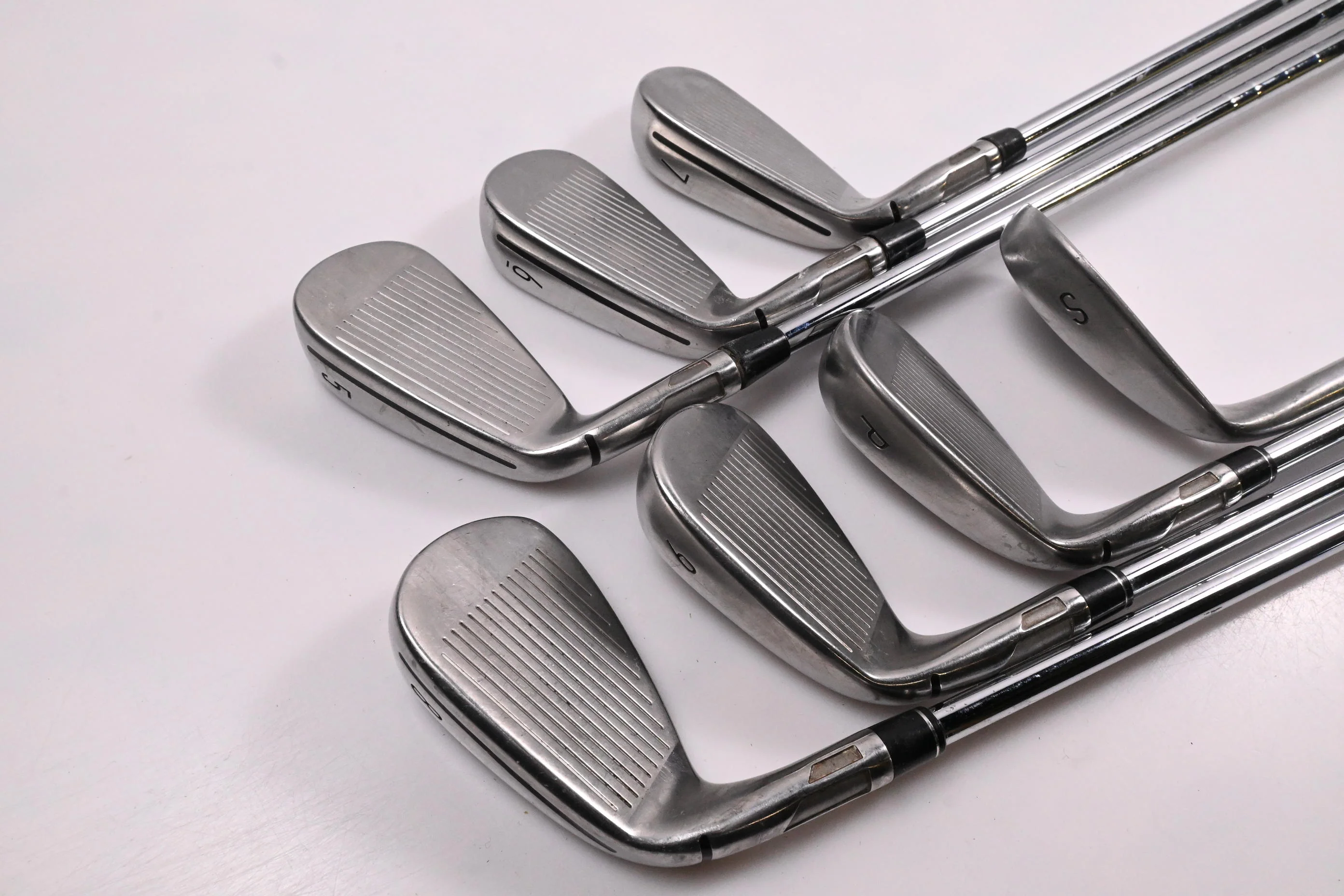 Taylormade Stealth Irons / 5-PW+SW / Stiff Flex KBS MAX 80 Shafts - Image 4