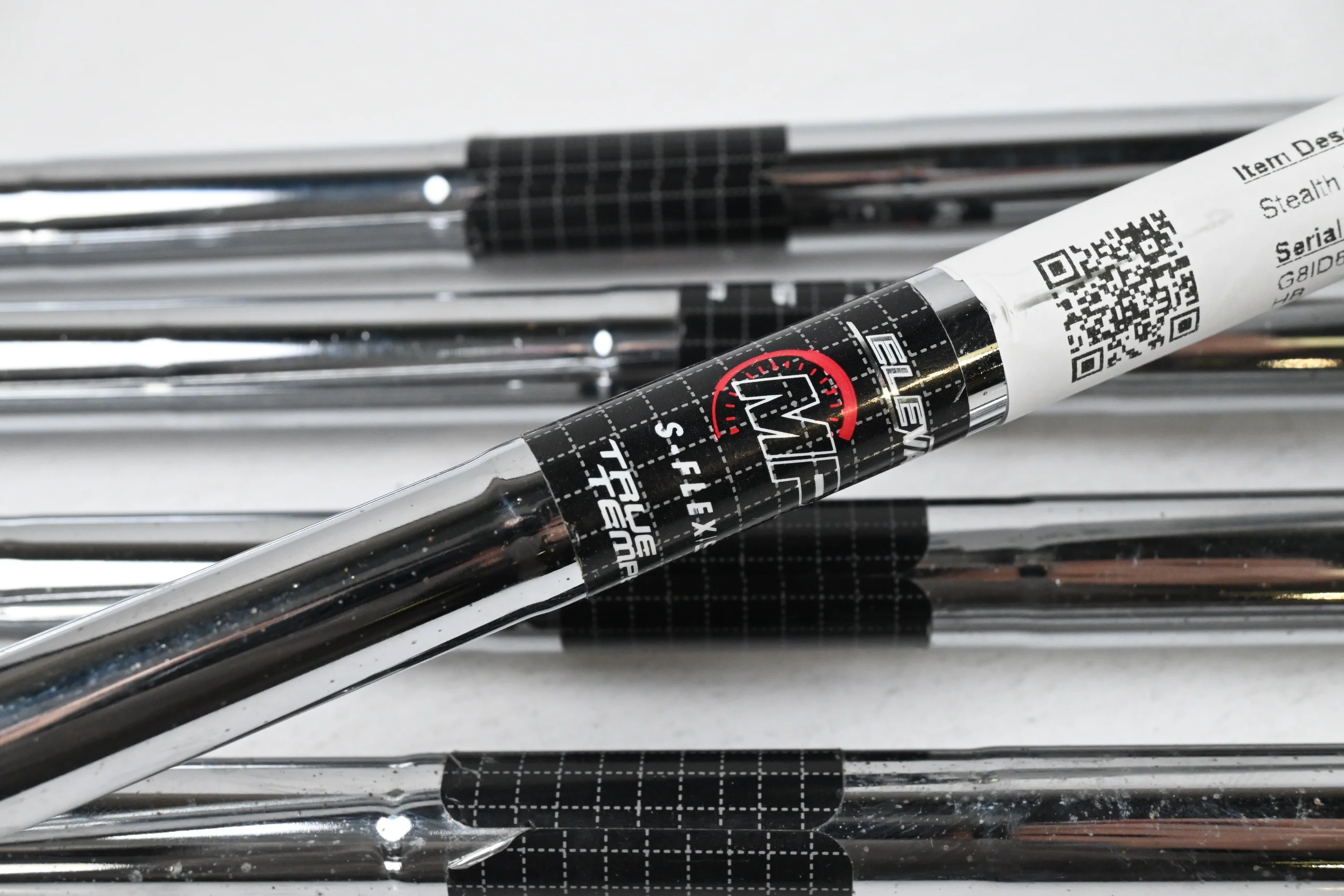 Taylormade Stealth Irons / 6-PW / Stiff Flex Elevate MPH 95 Shafts - Image 5