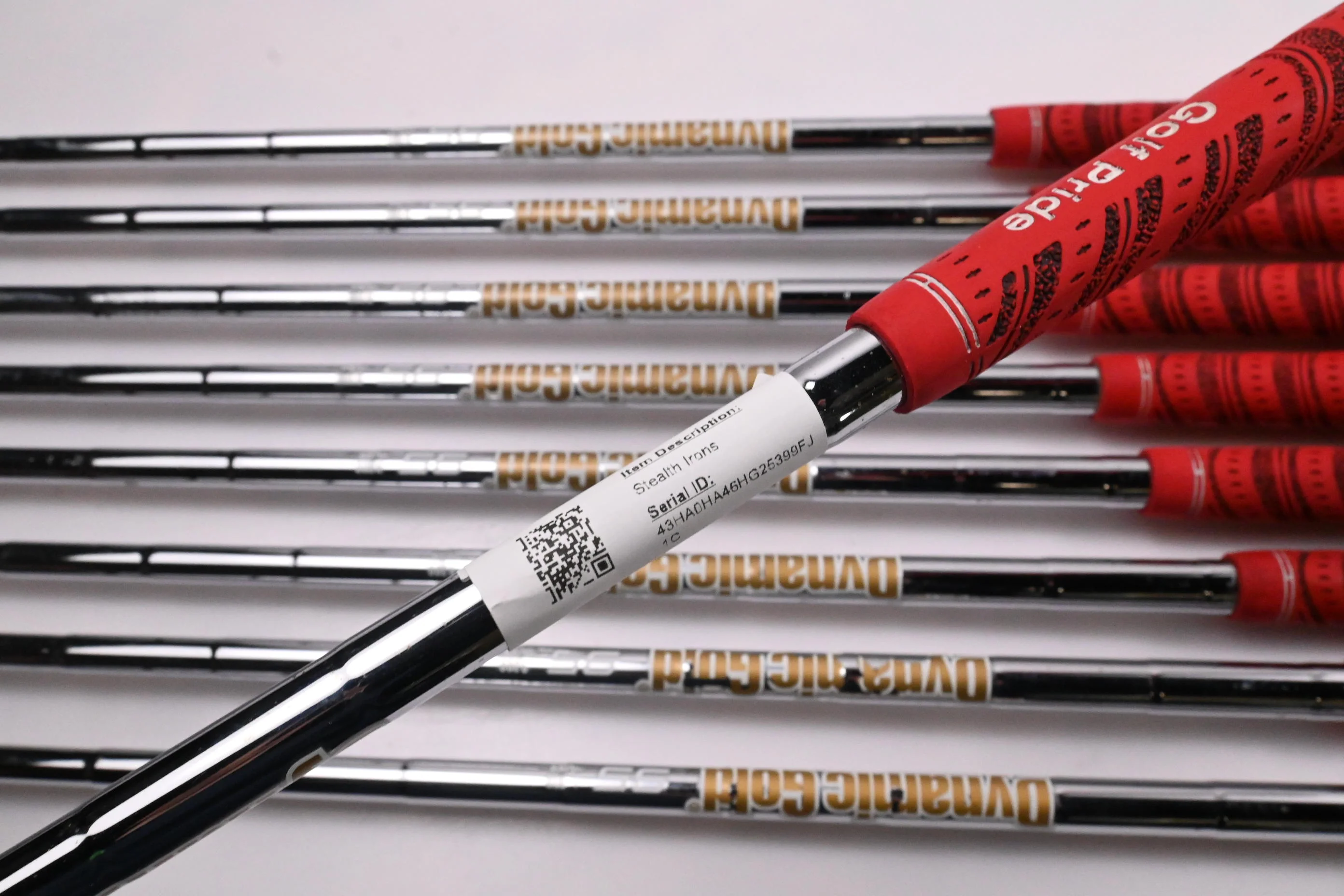 Taylormade Stealth Irons / 4-PW+GW+SW / Regular Flex Dynamic Gold 95 R300 - Image 6
