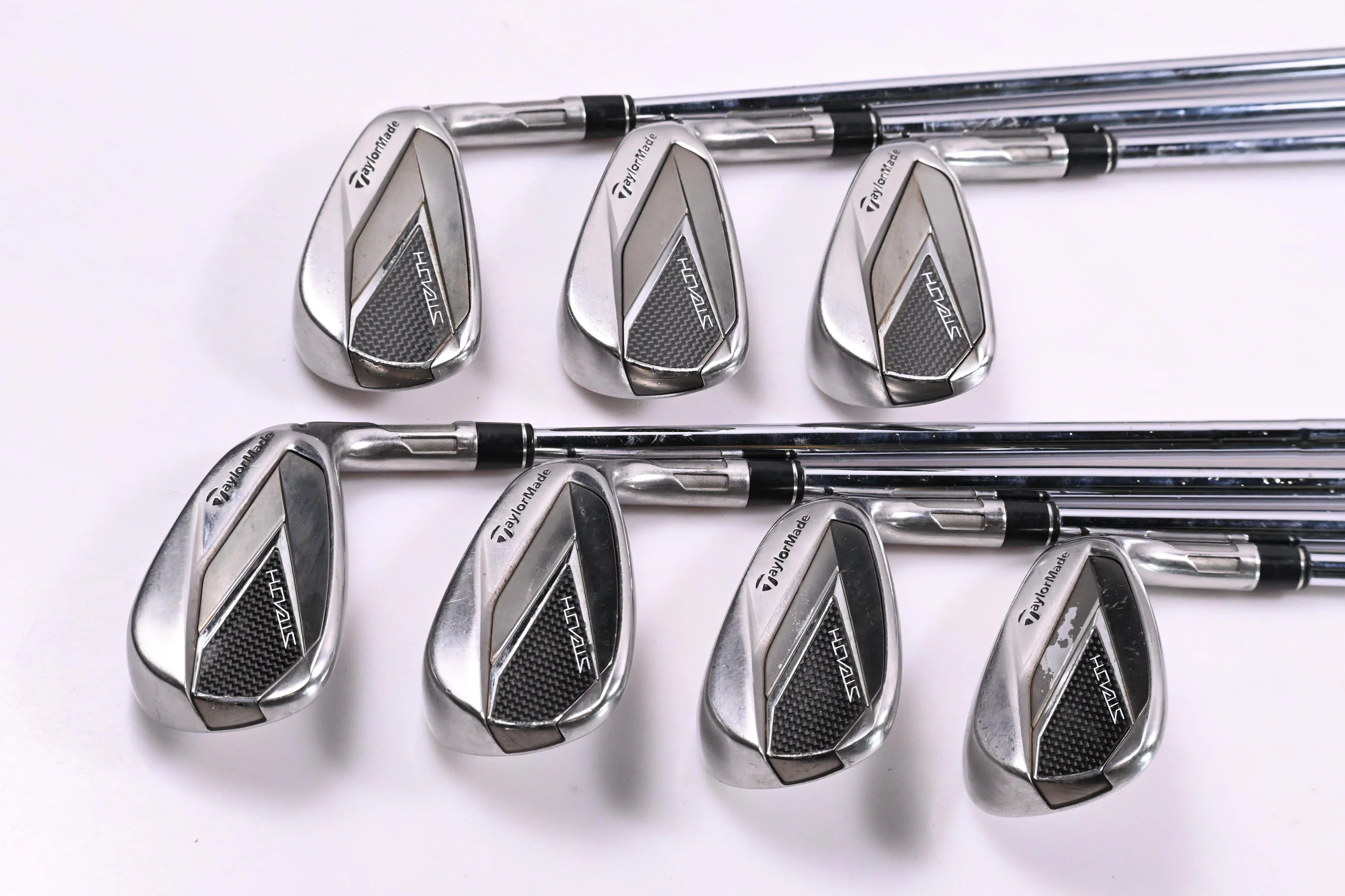 Taylormade Stealth Irons / 5-PW+GW / Stiff Flex Dynamic Gold 105 S300 Shafts - Image 2