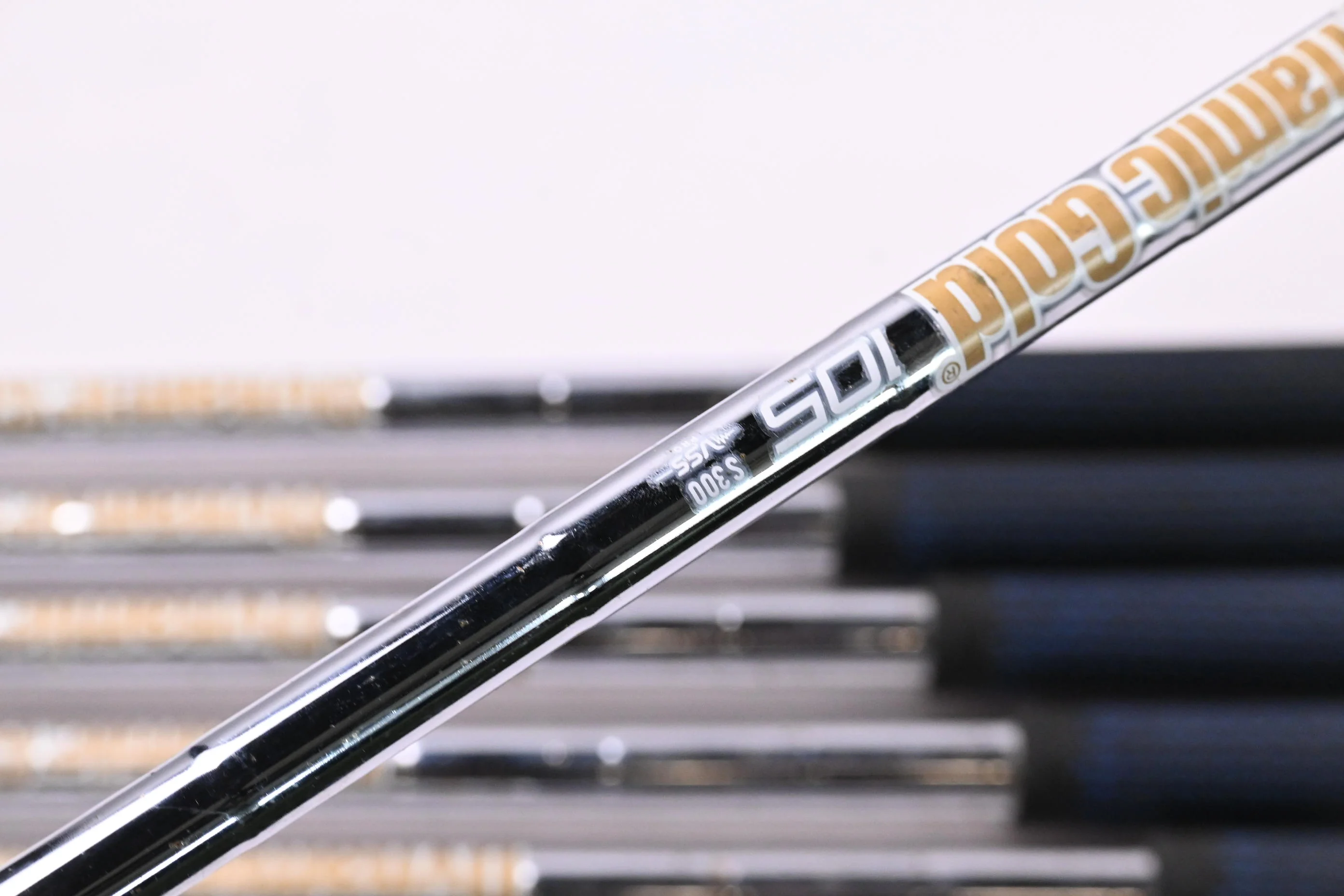 Taylormade Stealth Irons / 5-PW+GW / Stiff Flex Dynamic Gold 105 S300 Shafts - Image 5
