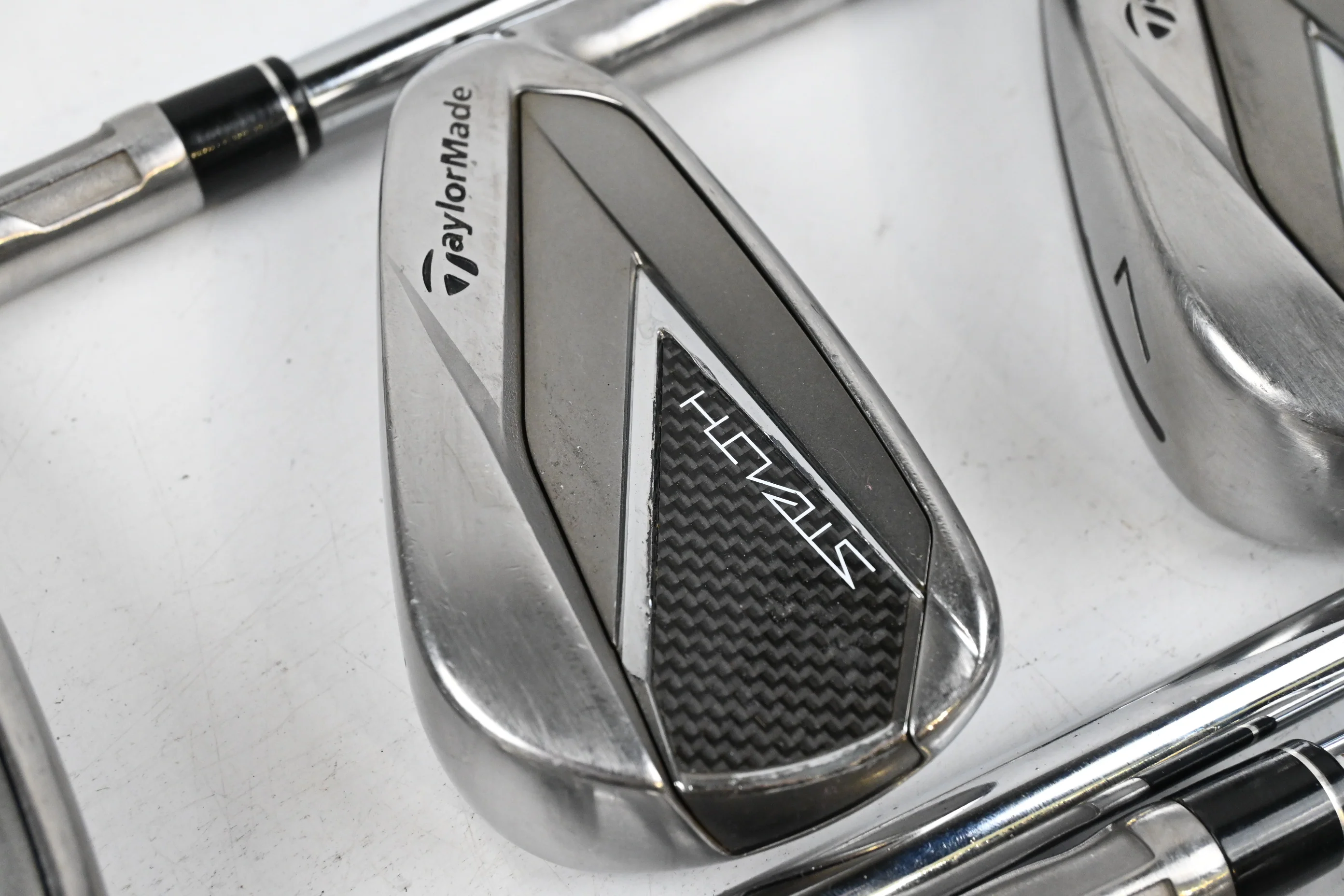 Taylormade Stealth Irons / 5-PW / Stiff Flex KBS MAX MT 85 Shafts