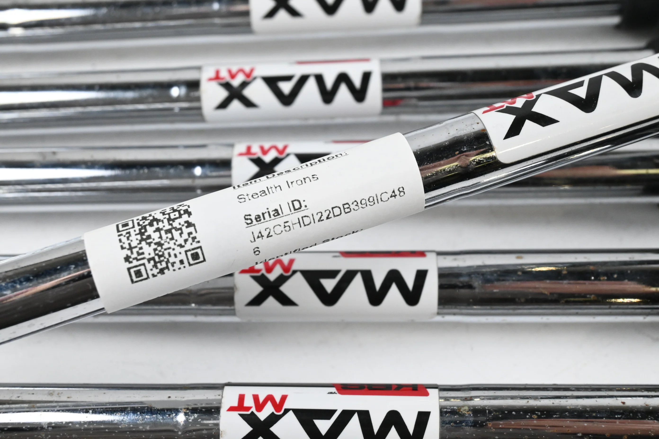 Taylormade Stealth Irons / 5-PW / Stiff Flex KBS MAX MT 85 Shafts - Image 6