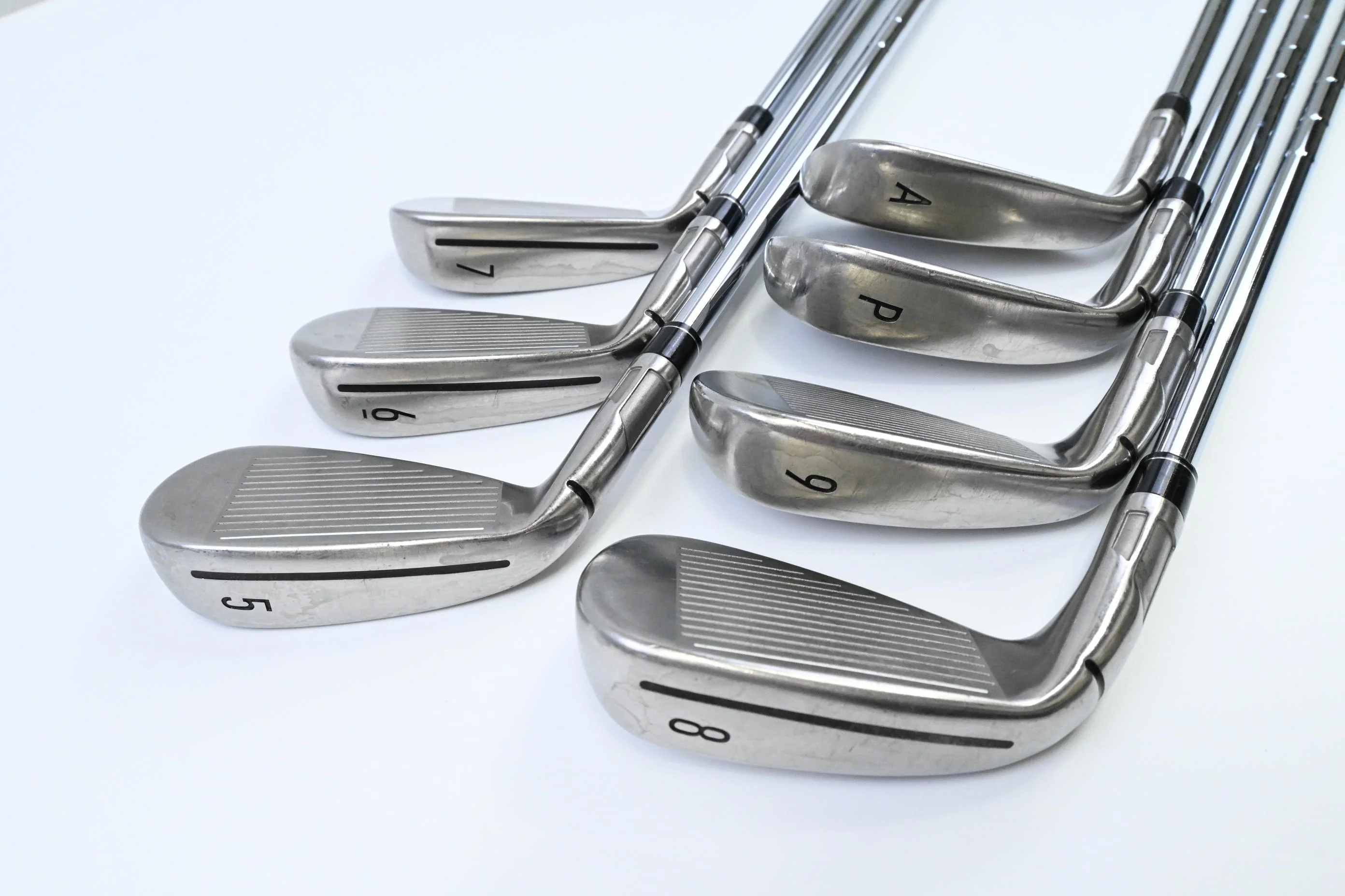 Taylormade Stealth Irons / 5-PW+AW / Regular Flex KBS Tour Lite Shafts - Image 4