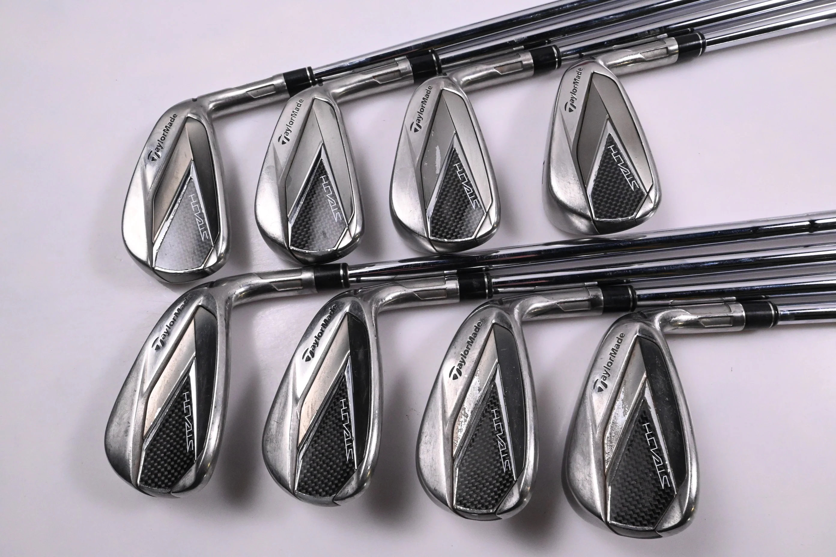 Taylormade Stealth Irons / 4-PW+GW / Stiff Flex Dynamic Gold 105 S300 Shafts - Image 2