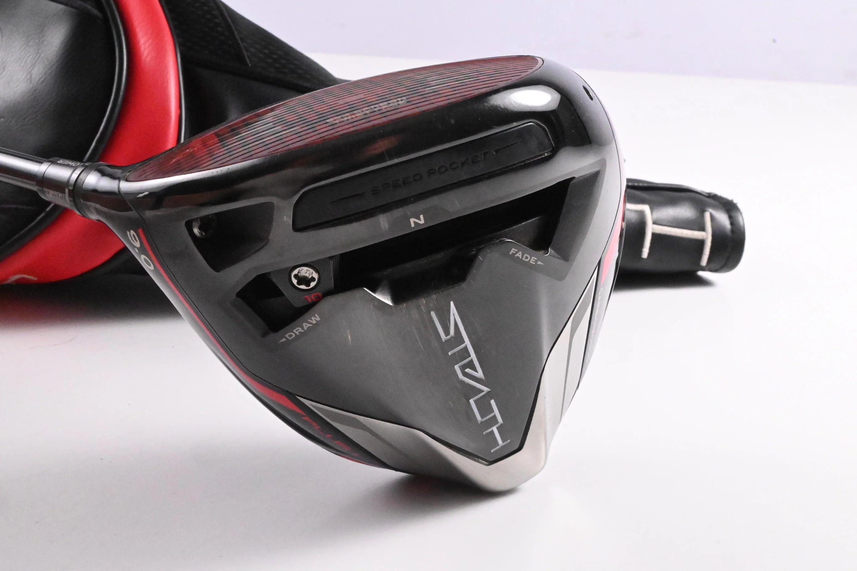 Left Hand Taylormade Stealth Plus Driver / 9 Degree / Stiff Flex HZRDUS Smoke 60 - Image 2