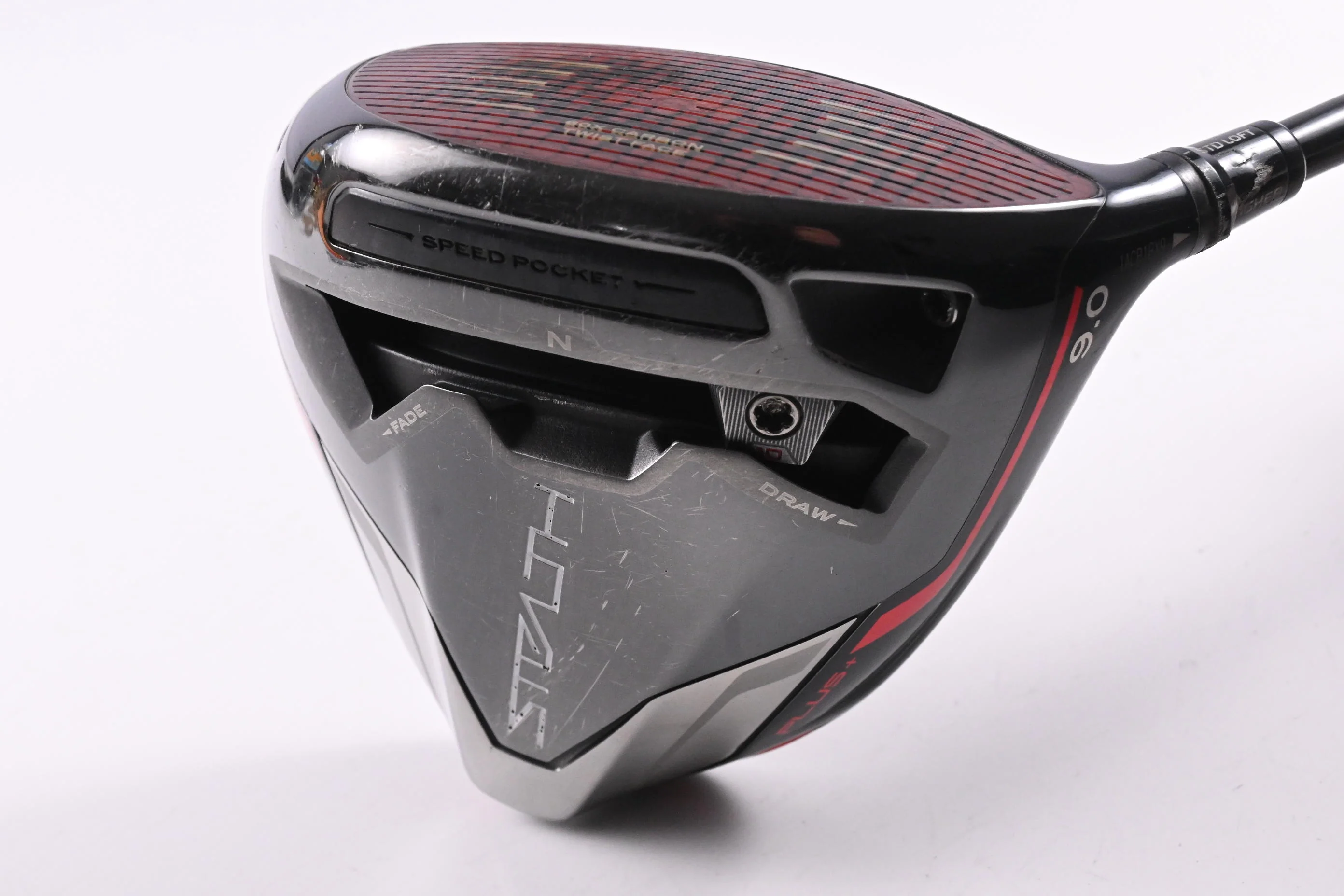 Taylormade Stealth Plus Driver / 9 Degree / Stiff Flex HZRDUS Smoke Red RDX 60 - Image 2