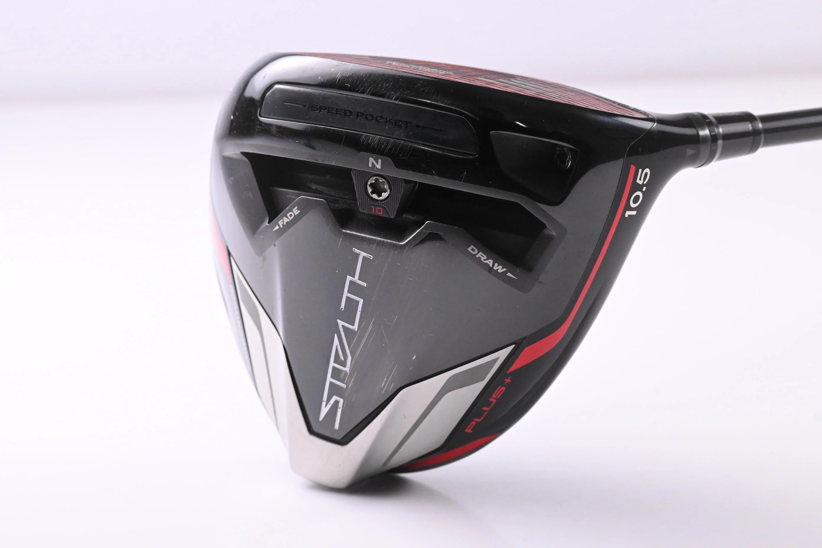 Taylormade Stealth Plus Driver / 10.5 Degree / Regular Flex HZRDUS Smoke Red RDX - Image 2