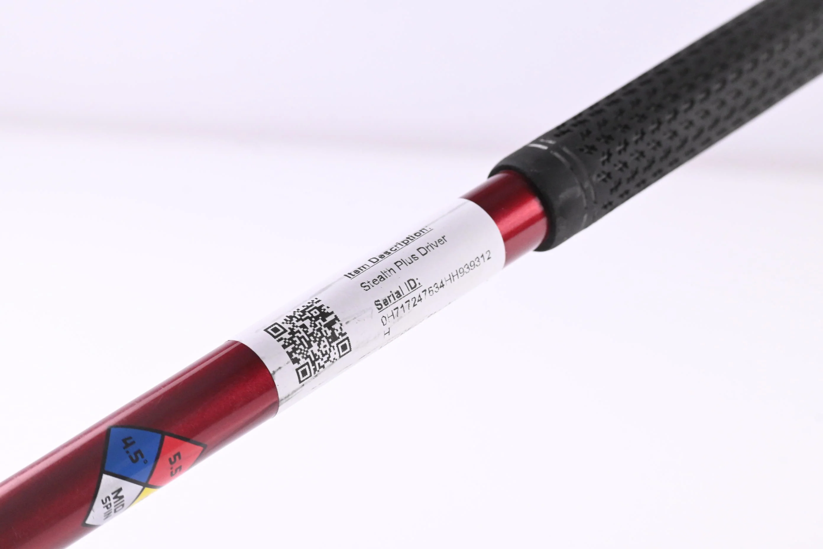 Taylormade Stealth Plus Driver / 10.5 Degree / Regular Flex HZRDUS Smoke Red RDX - Image 7