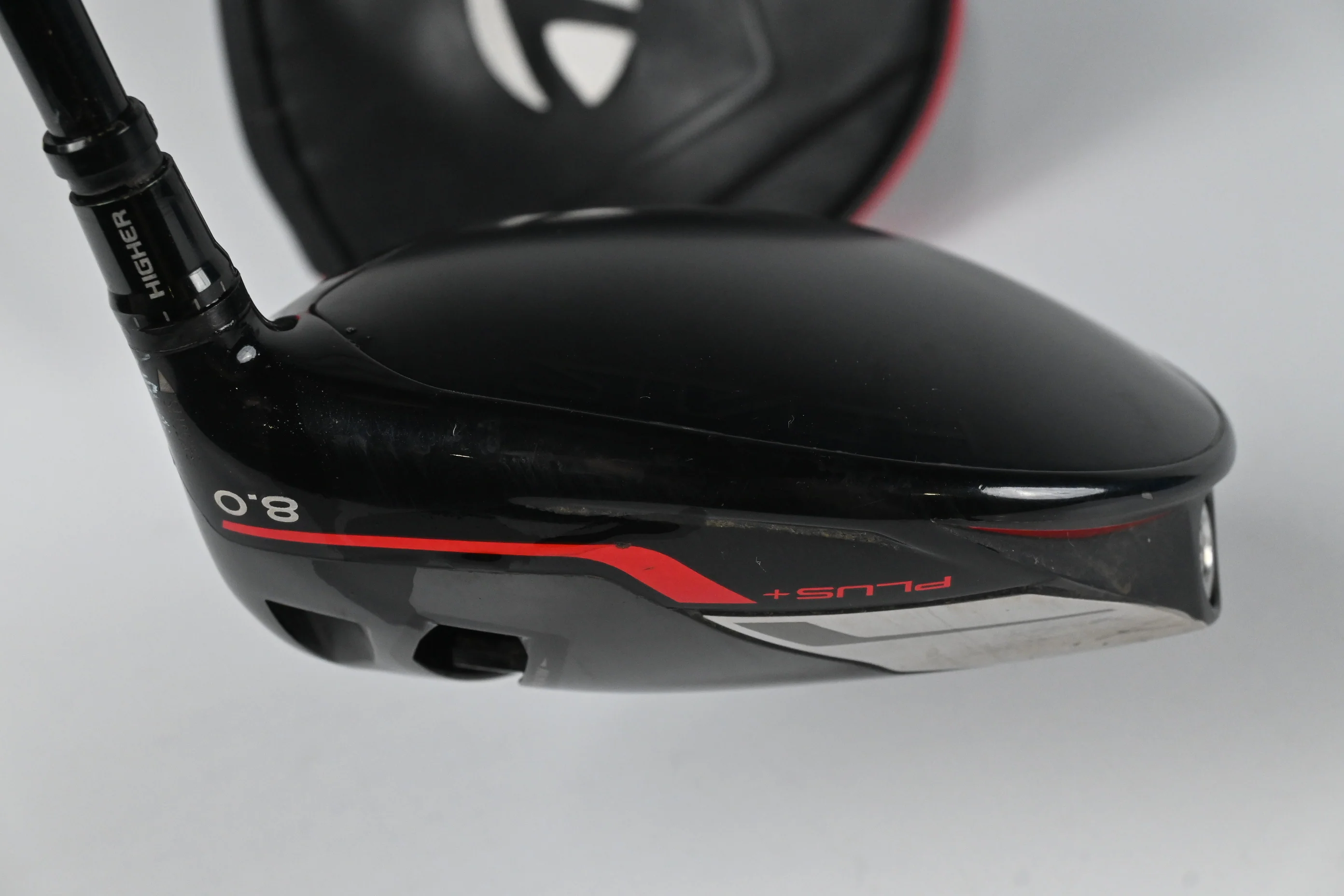 Taylormade Stealth Plus Driver / 8 Degree / X-Flex HZRDUS Smoke Red RDX 60 Shaft - Image 5