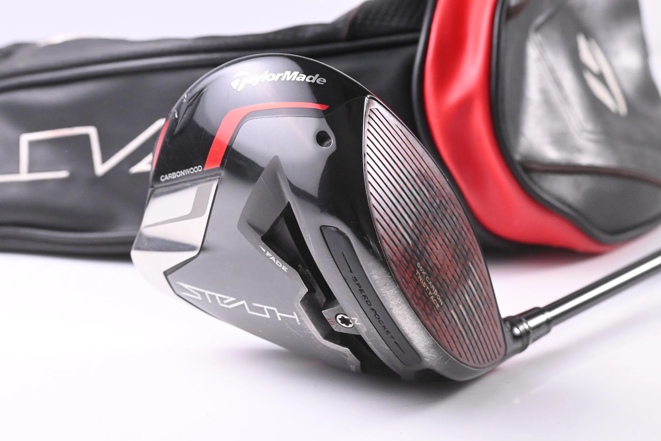 Taylormade Stealth Plus Driver / 9 Degree / Stiff Flex HZRDUS Smoke RDX Red 60